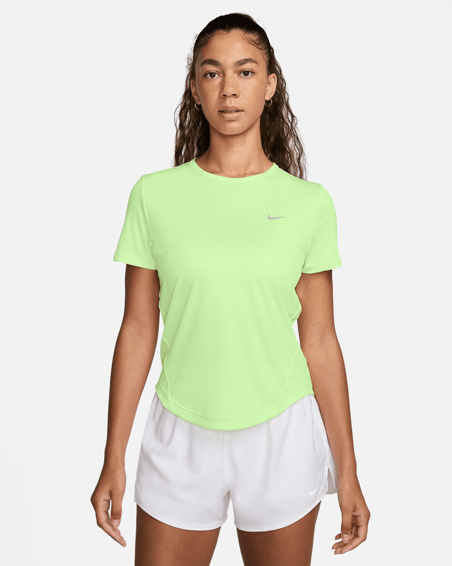 T-shirt running NIKE TEMPO W - Giallo - 0 | Cisalfa Sport