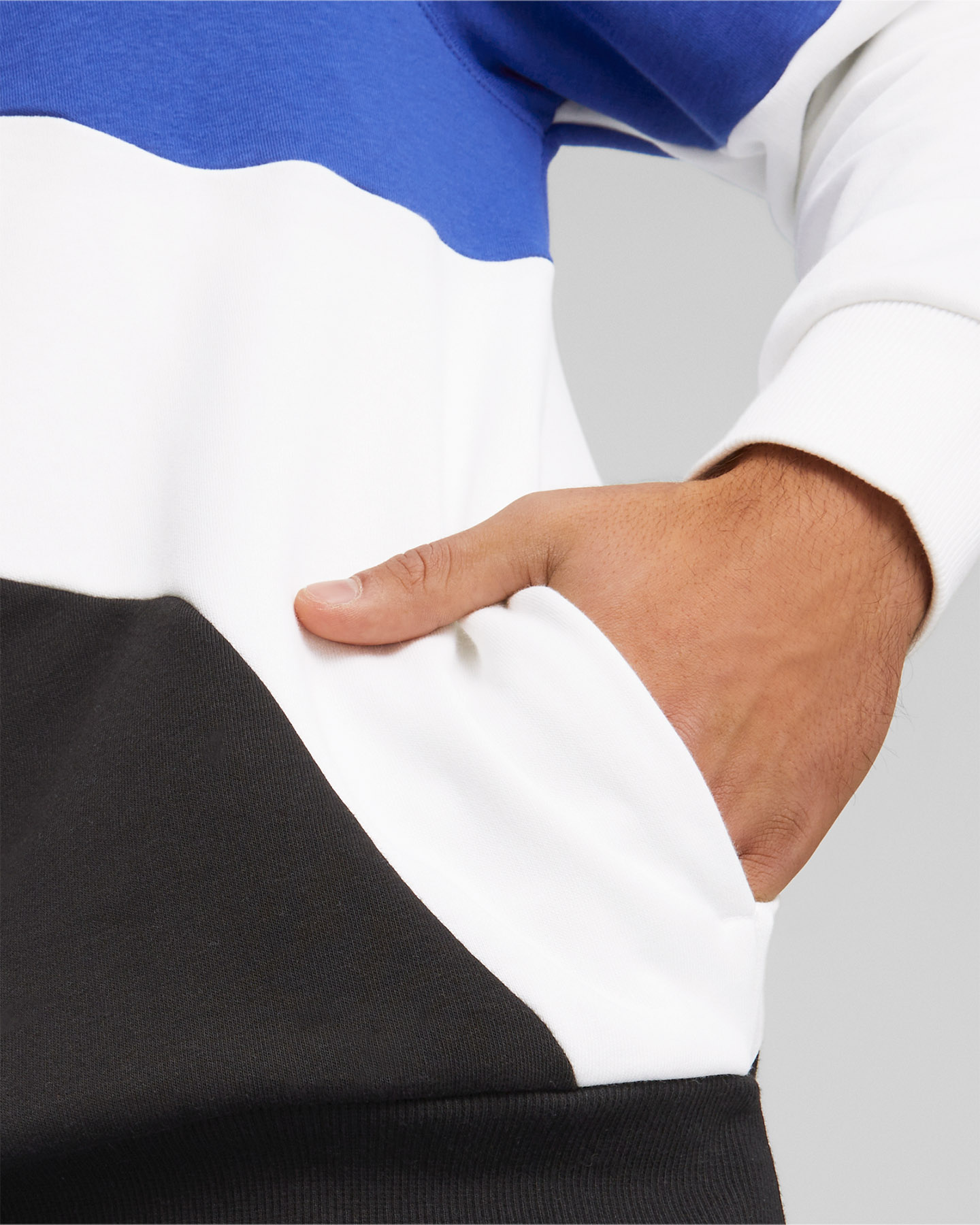 Felpa PUMA POWER 3COLORS M - Blu - 5 | Cisalfa Sport