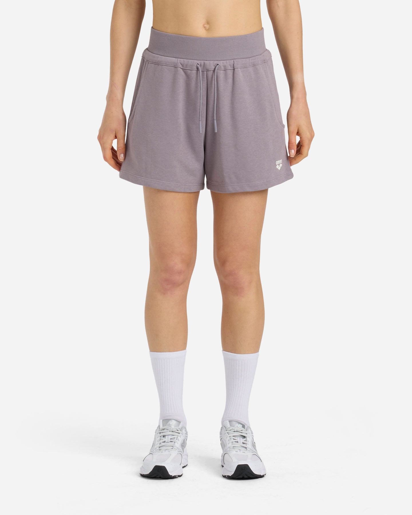 Pantaloncini ARENA ATHLETIC ESSENTIAL W - Viola - 1 | Cisalfa Sport