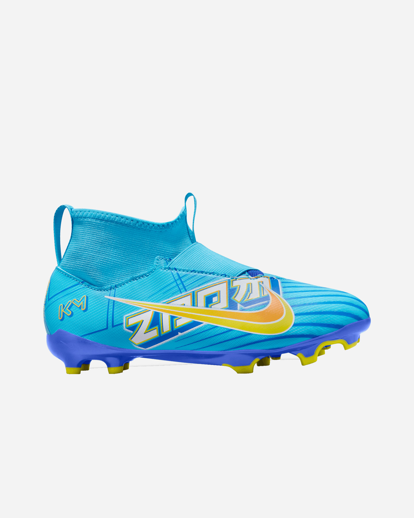 Scarpe calcio NIKE MERCURIAL ZOOM SUPERFLY 9 ACADEMY KM FG JR - Azzurro - 0 | Cisalfa Sport