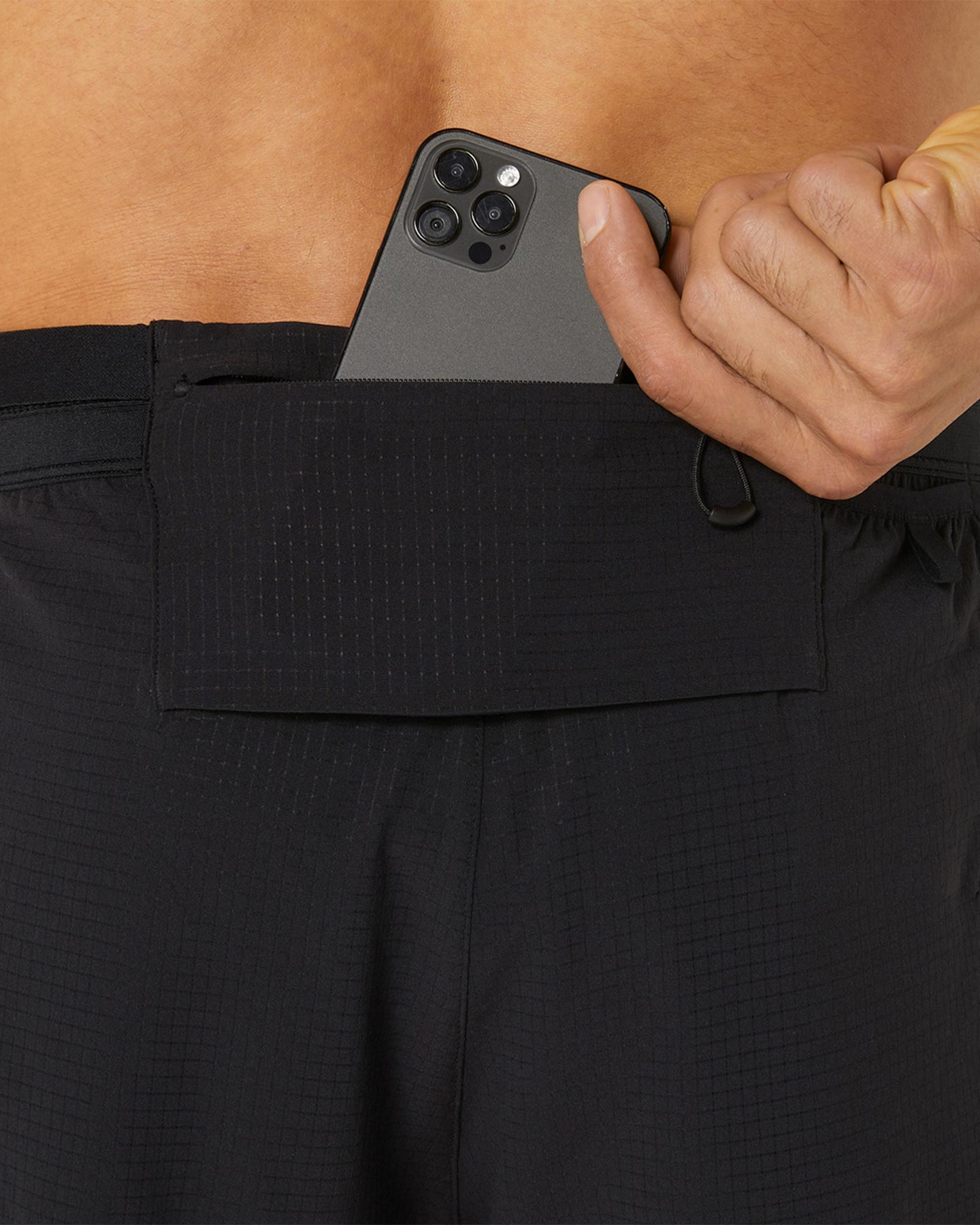 Short running ASICS METARUN 5IN M - Nero - 3 | Cisalfa Sport