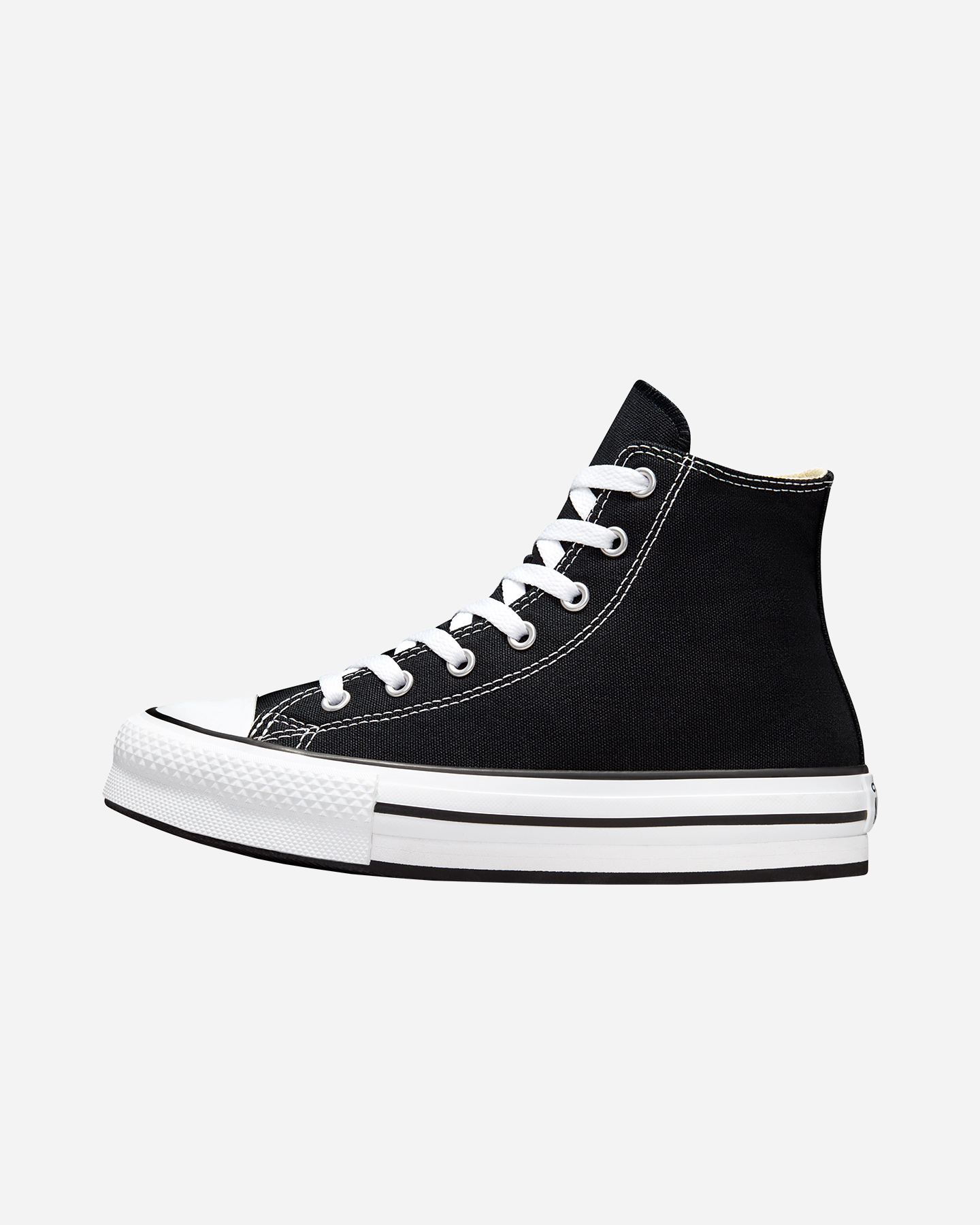 Scarpe sneakers CONVERSE CHUCK TAYLOR ALL STAR EVA LIFT PLAT GS JR - Nero - 5 | Cisalfa Sport