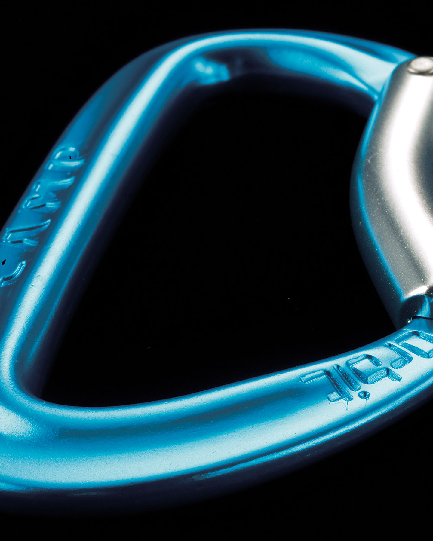 Moschettone CAMP ORBIT LEVA CURVA  - Argento - 3 | Cisalfa Sport