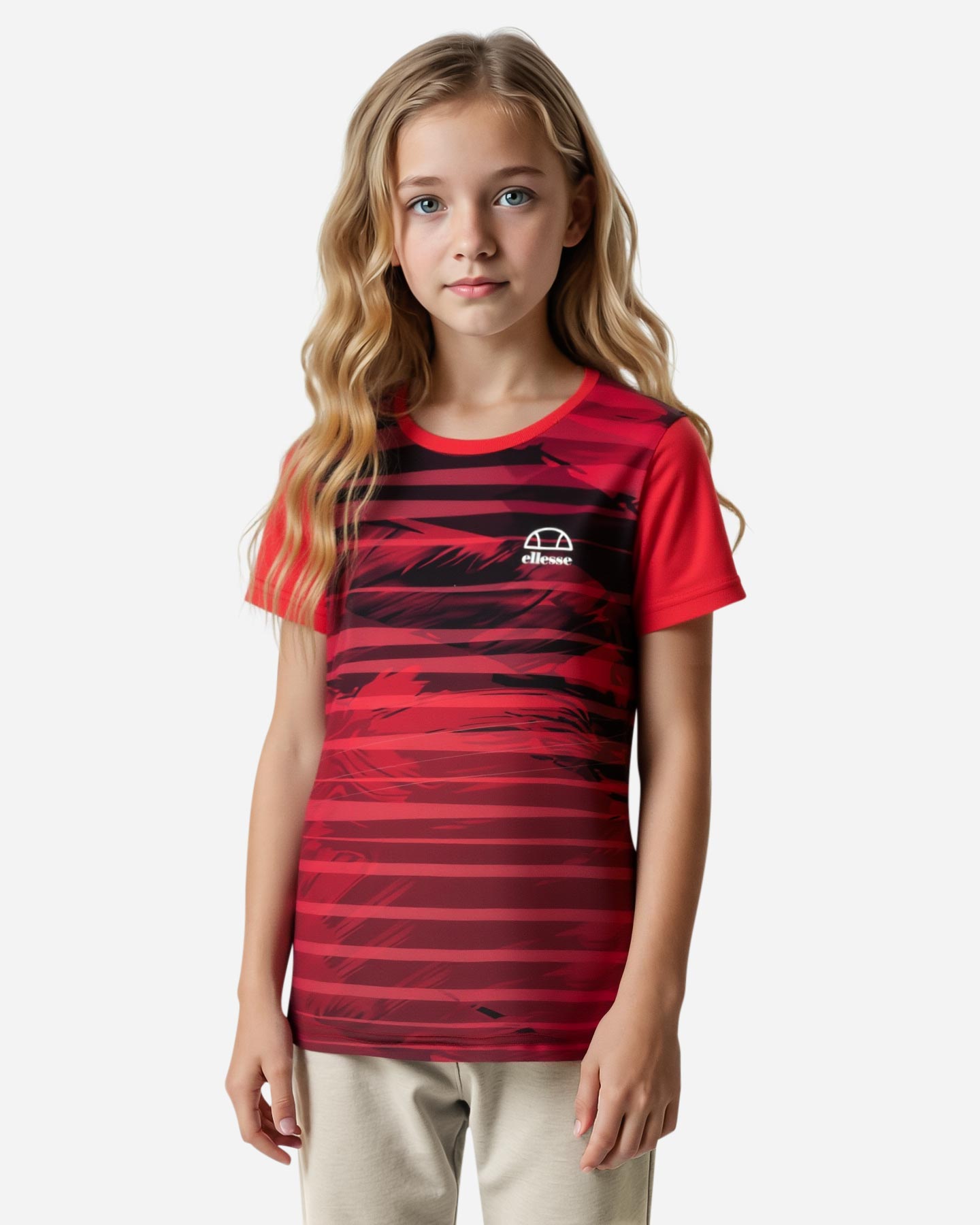 Maglia tennis ELLESSE TENNIS MATCH JR - Rosso - 3 | Cisalfa Sport