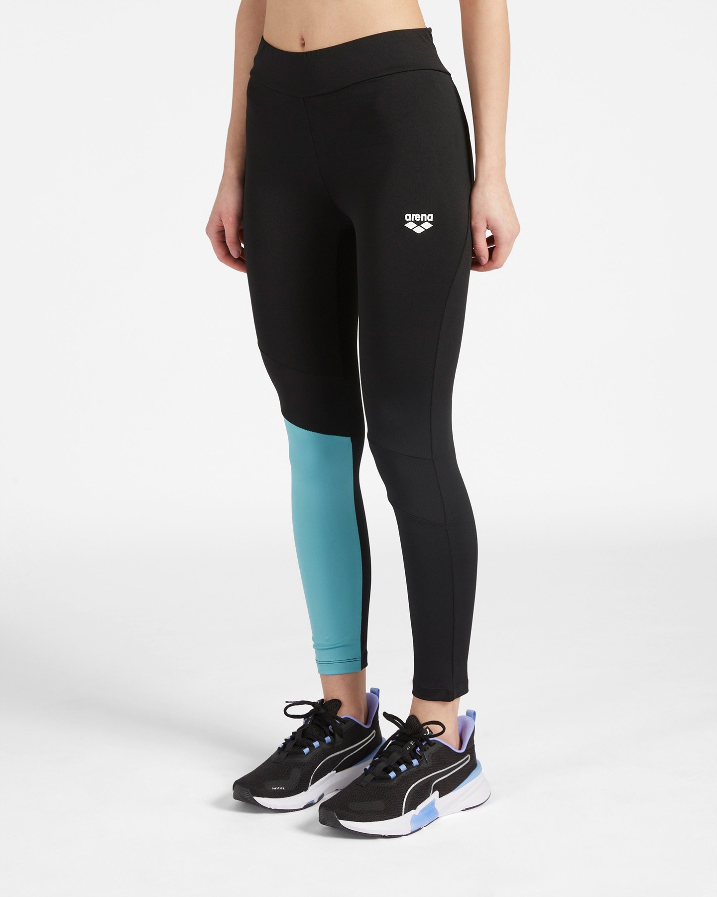 Leggings ARENA BASIC LINE W - Nero - 2 | Cisalfa Sport