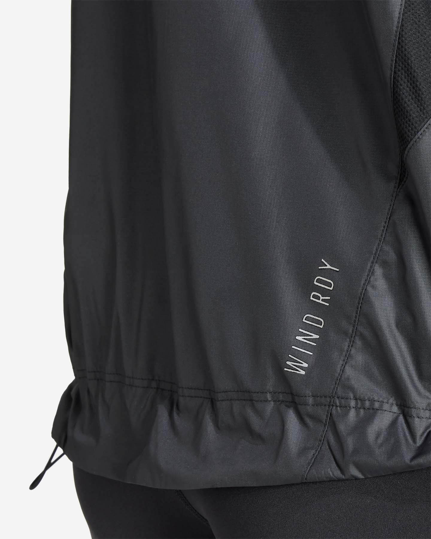 Giacca running ADIDAS OTR W - Nero - 4 | Cisalfa Sport