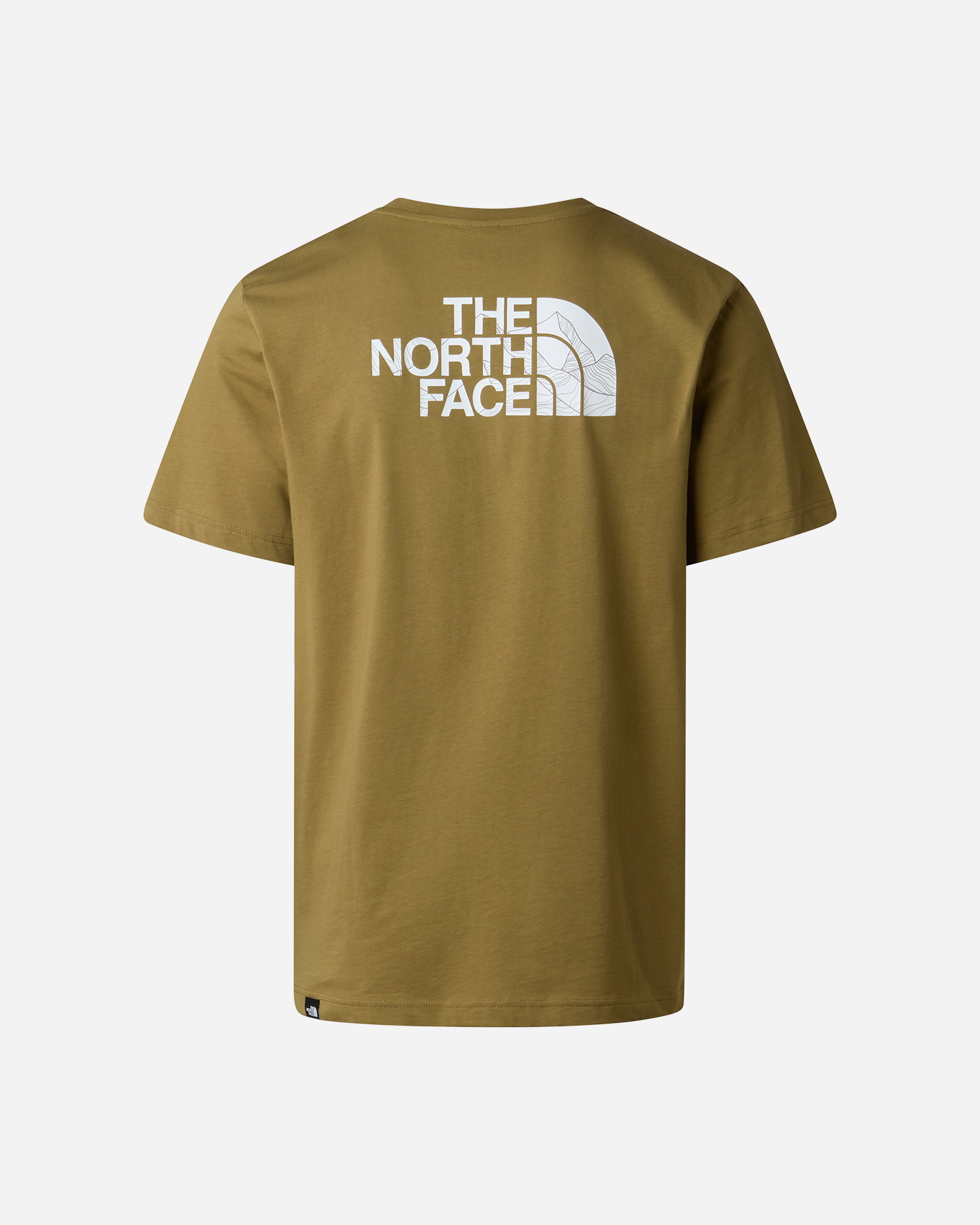 T-shirt THE NORTH FACE BLANCA LOGO BACK M - Giallo - 1 | Cisalfa Sport