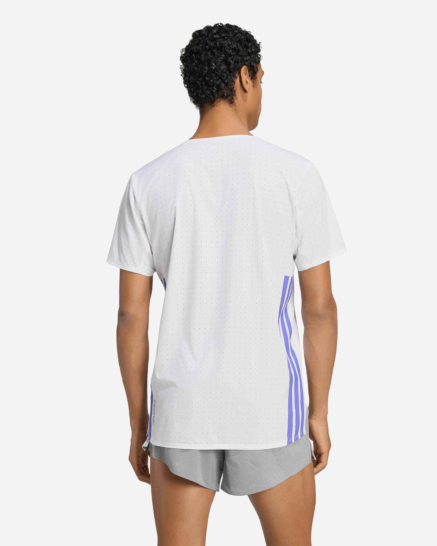T-shirt running ADIDAS ADIZERO M - Bianco - 3 | Cisalfa Sport