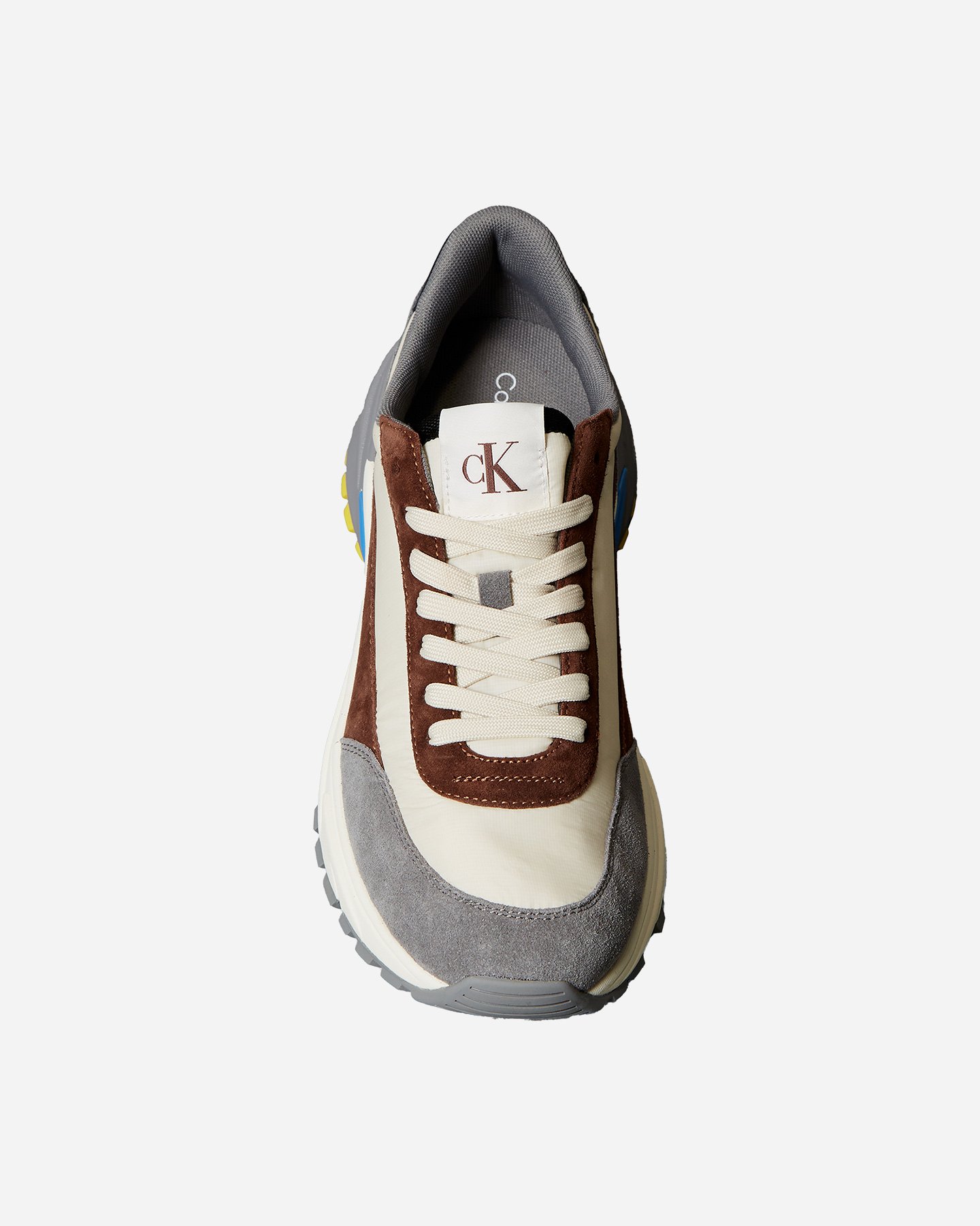 Scarpe sneakers CALVIN KLEIN JEANS HIKE RUNNER CASUAL M - Bianco - 2 | Cisalfa Sport