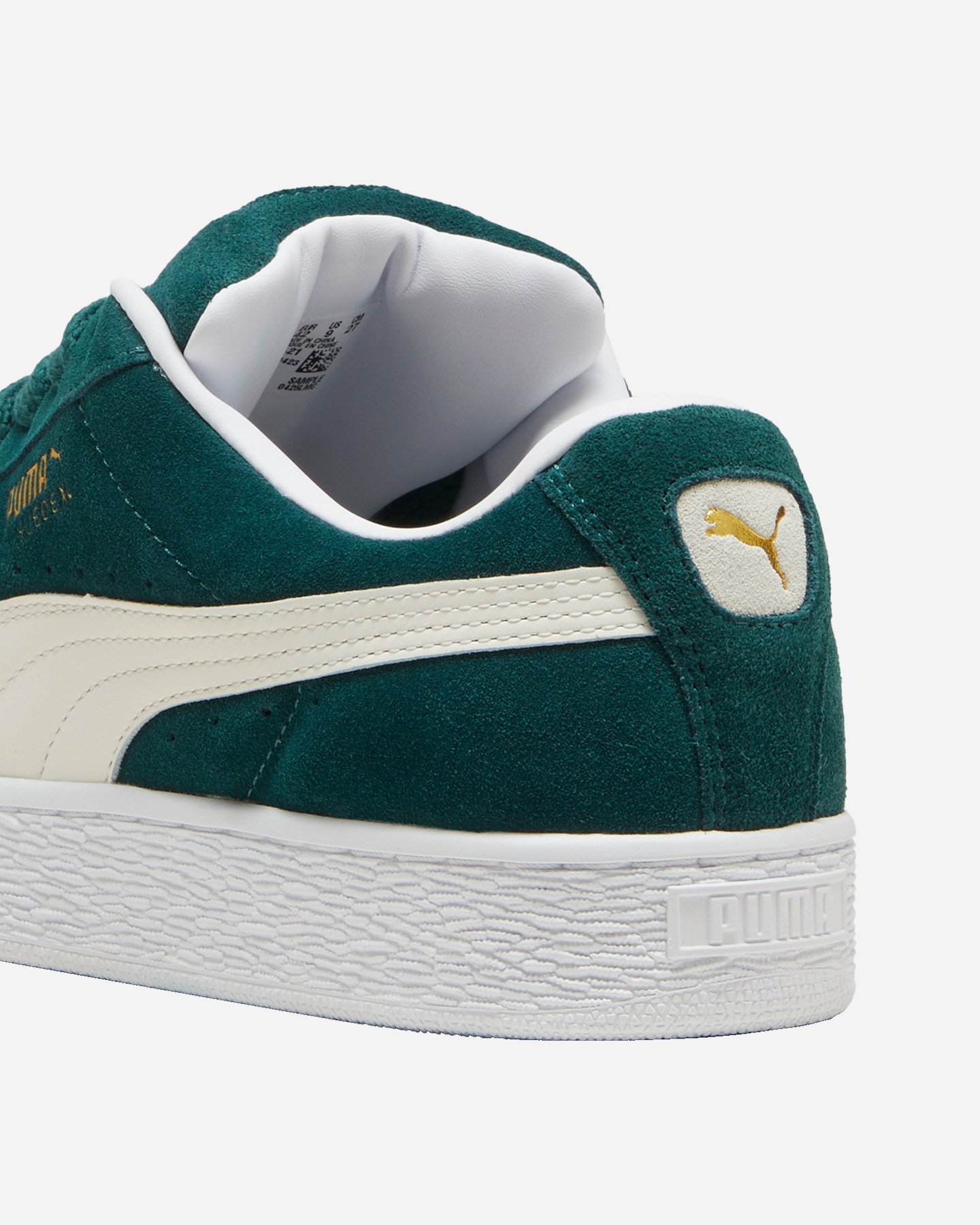 Scarpe sneakers PUMA SUEDE XL M - Verde - 5 | Cisalfa Sport