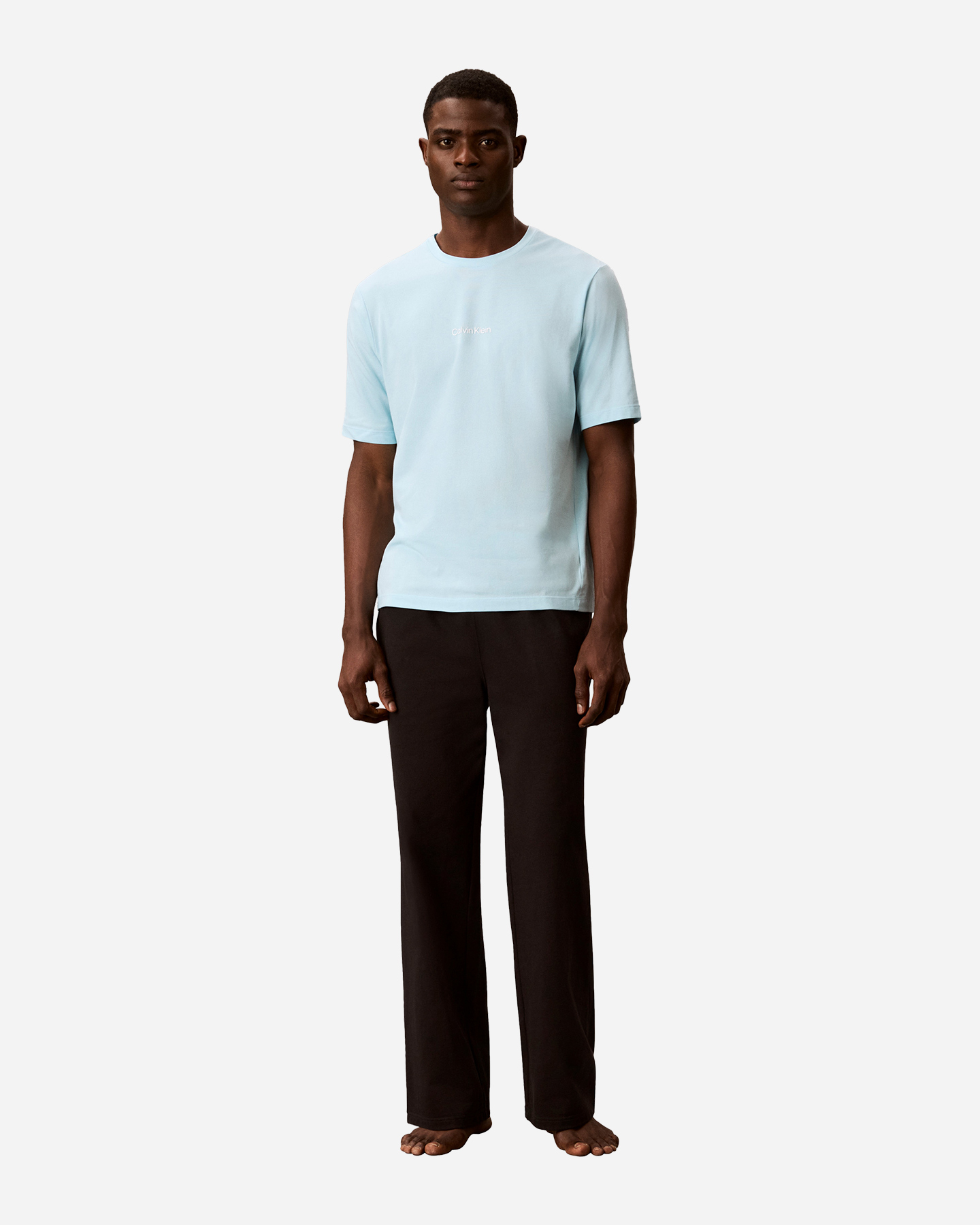 T-shirt CALVIN KLEIN JEANS SMALL LOGO M - Blu - 3 | Cisalfa Sport