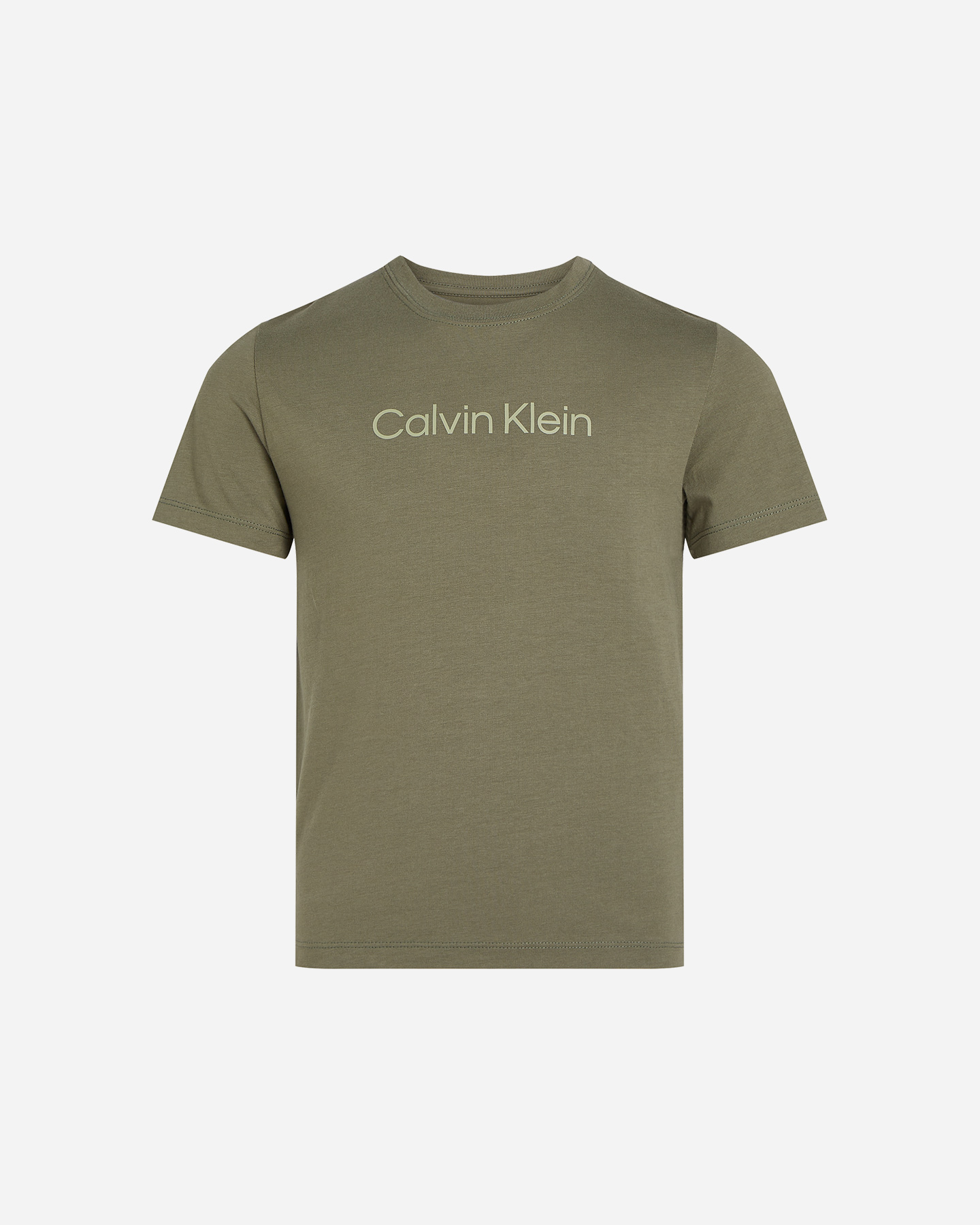 T-shirt CALVIN KLEIN JEANS LINE LOGO JR - Verde - 0 | Cisalfa Sport