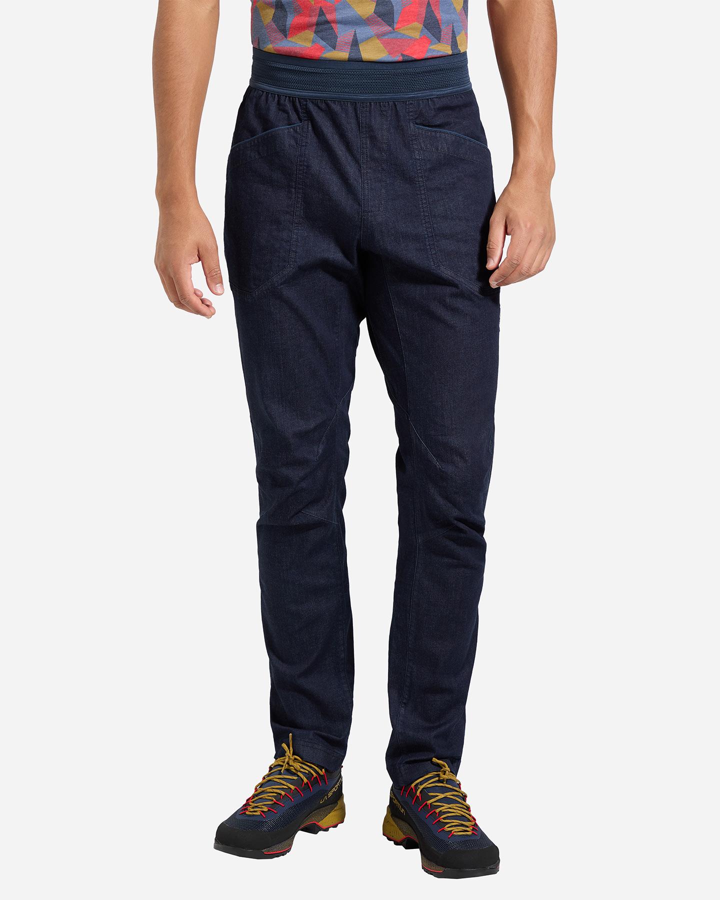 Pantalone outdoor LA SPORTIVA CAVE JEANS M - Denim - 2 | Cisalfa Sport