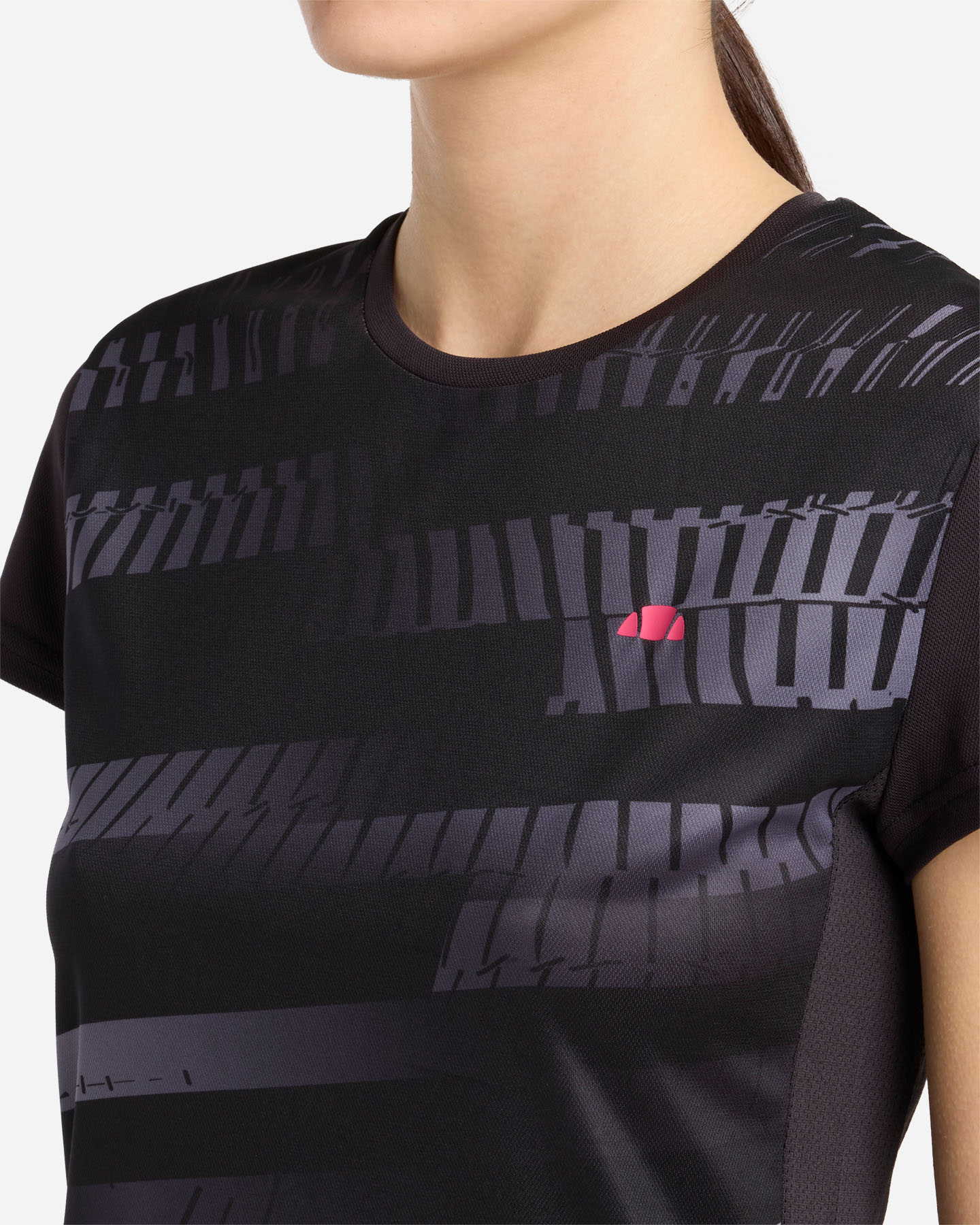 T-shirt tennis ELLESSE BOUNCE W - Nero - 5 | Cisalfa Sport