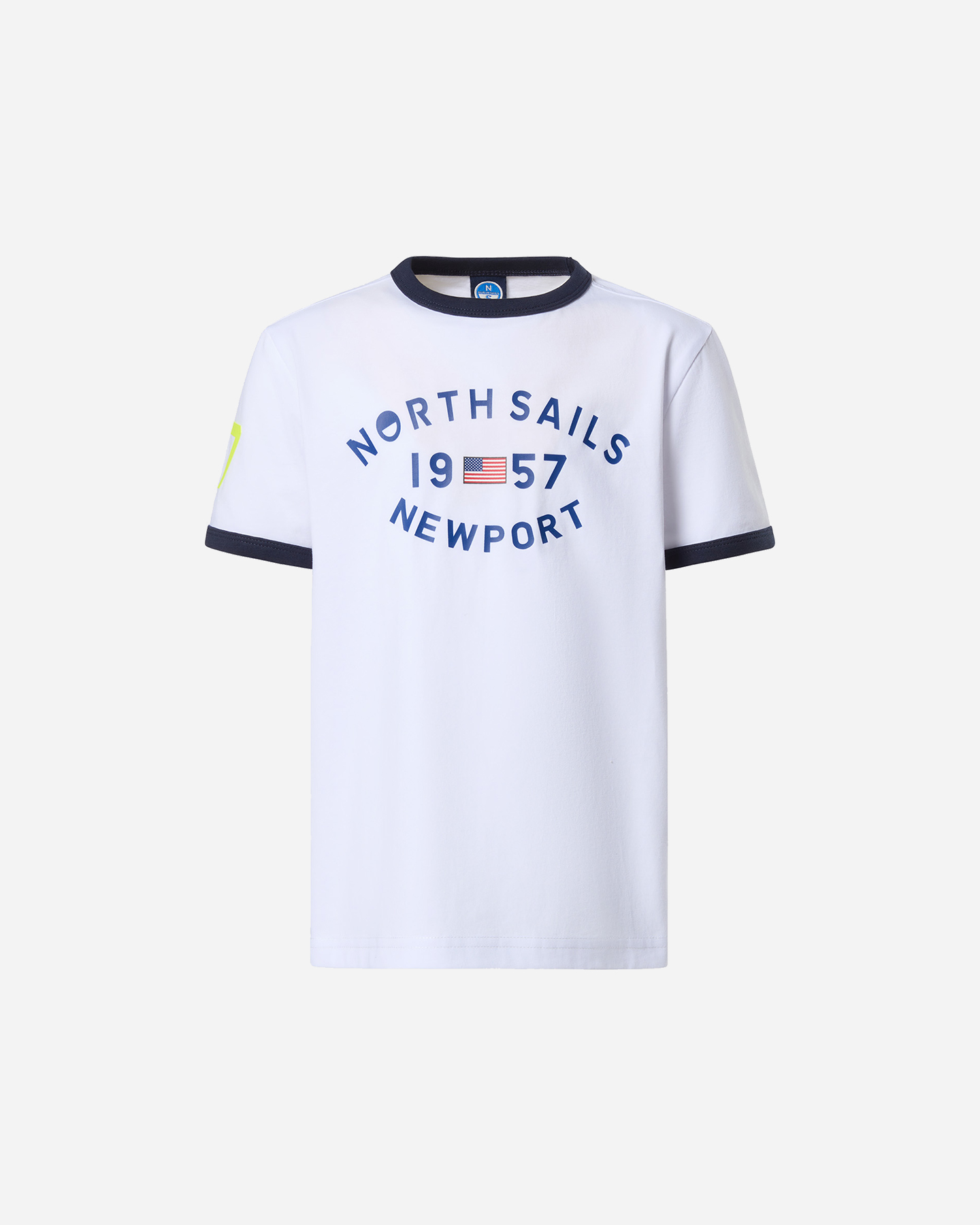 T-shirt NORTH SAILS RIBS JR - Bianco - 0 | Cisalfa Sport