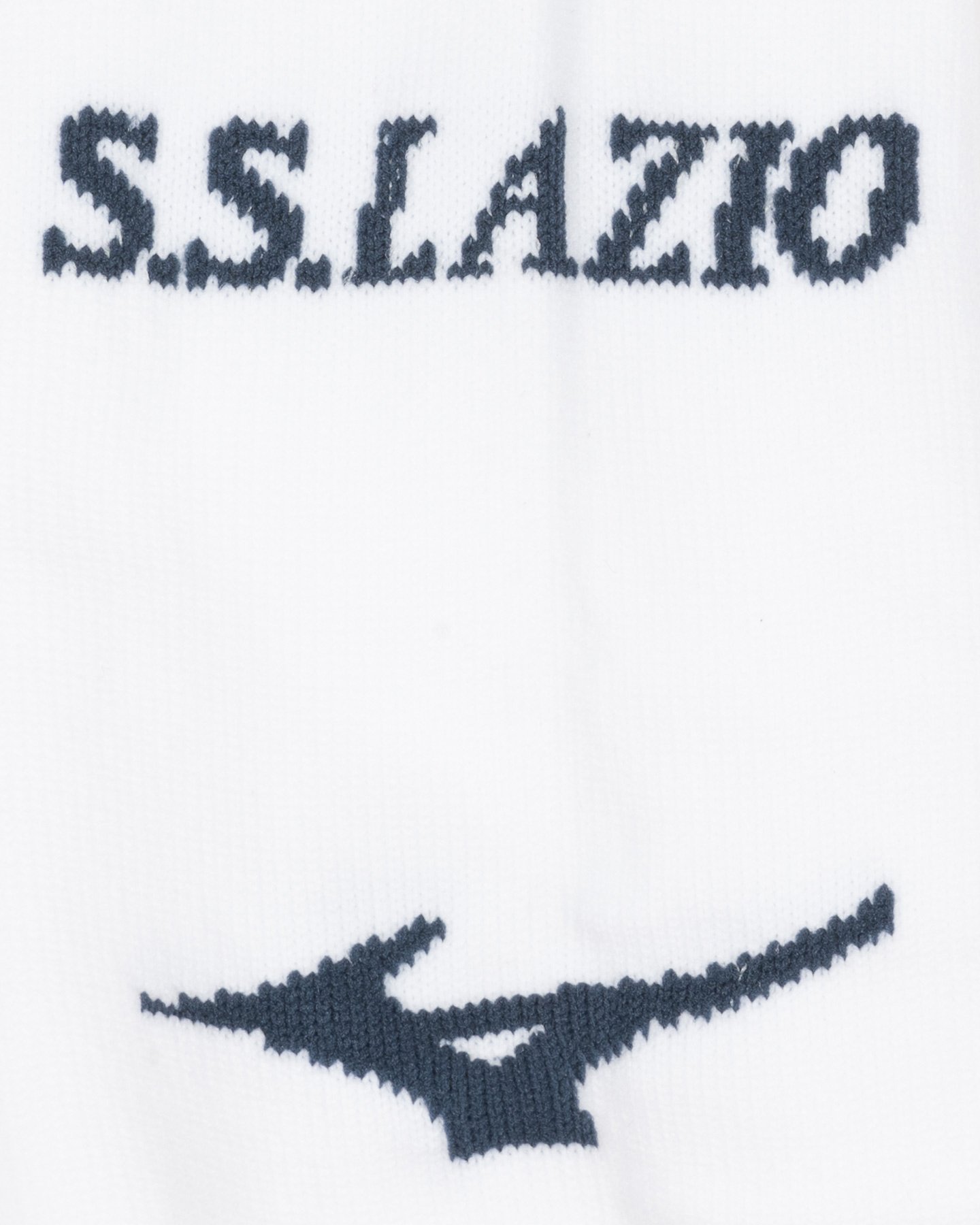 Calzettoni calcio ufficiali MIZUNO LAZIO HOME 24-25 JR - Bianco - 2 | Cisalfa Sport