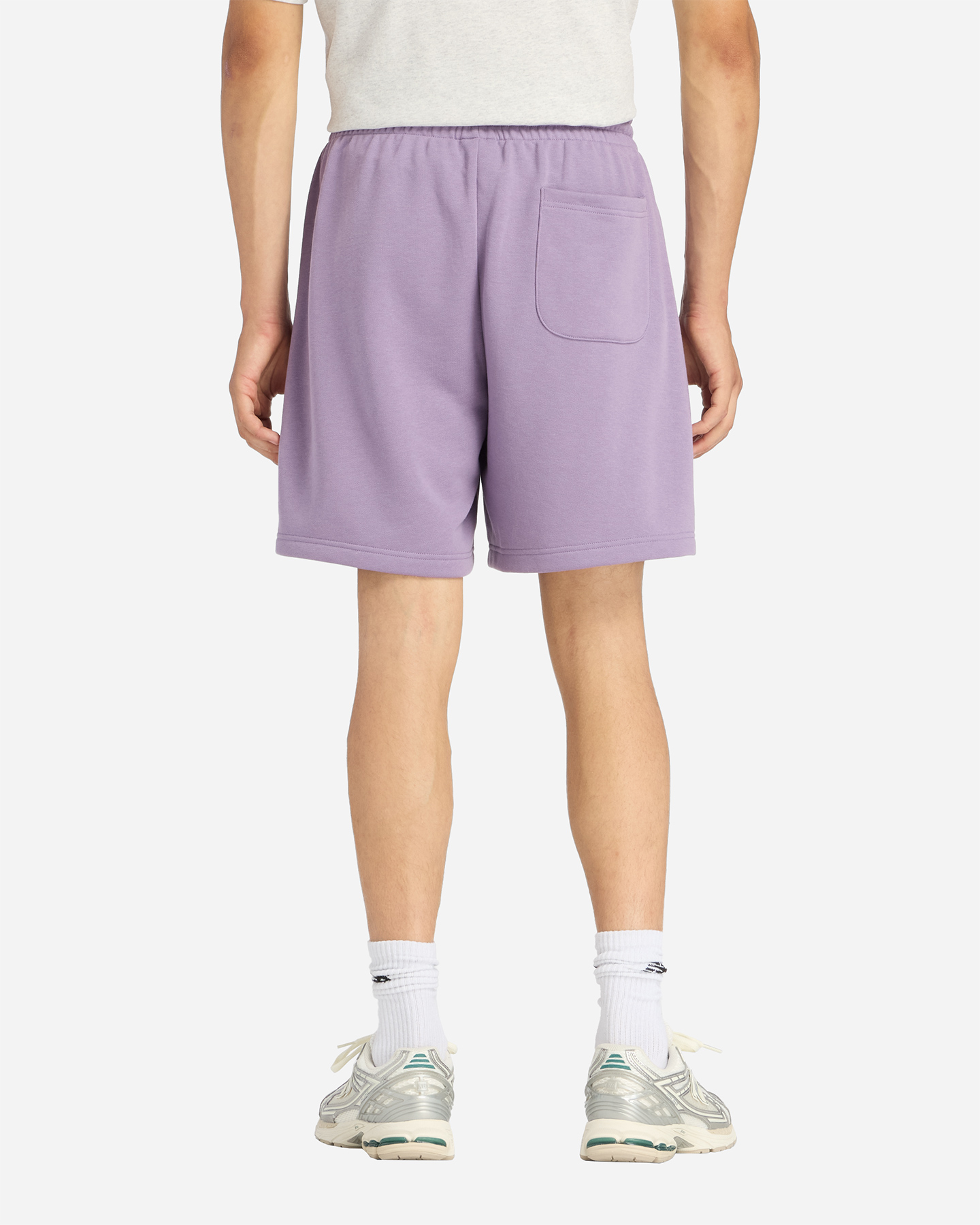 Pantaloncini NEW BALANCE ESSENTIAL SMALL LOGO M - Viola - 2 | Cisalfa Sport