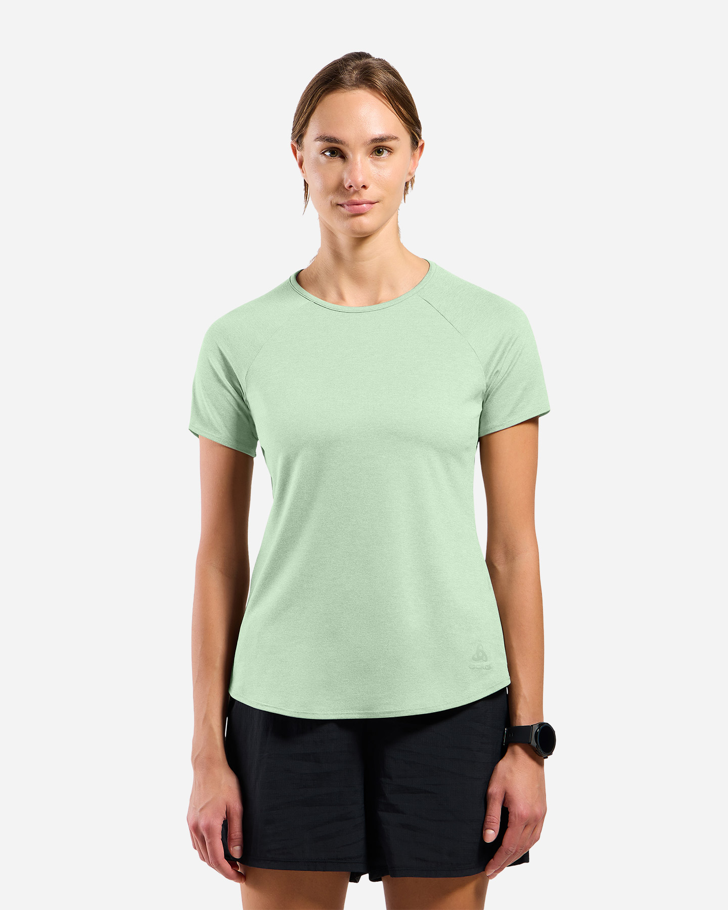 T-shirt ODLO ESSENTIAL 365 W - Verde - 2 | Cisalfa Sport