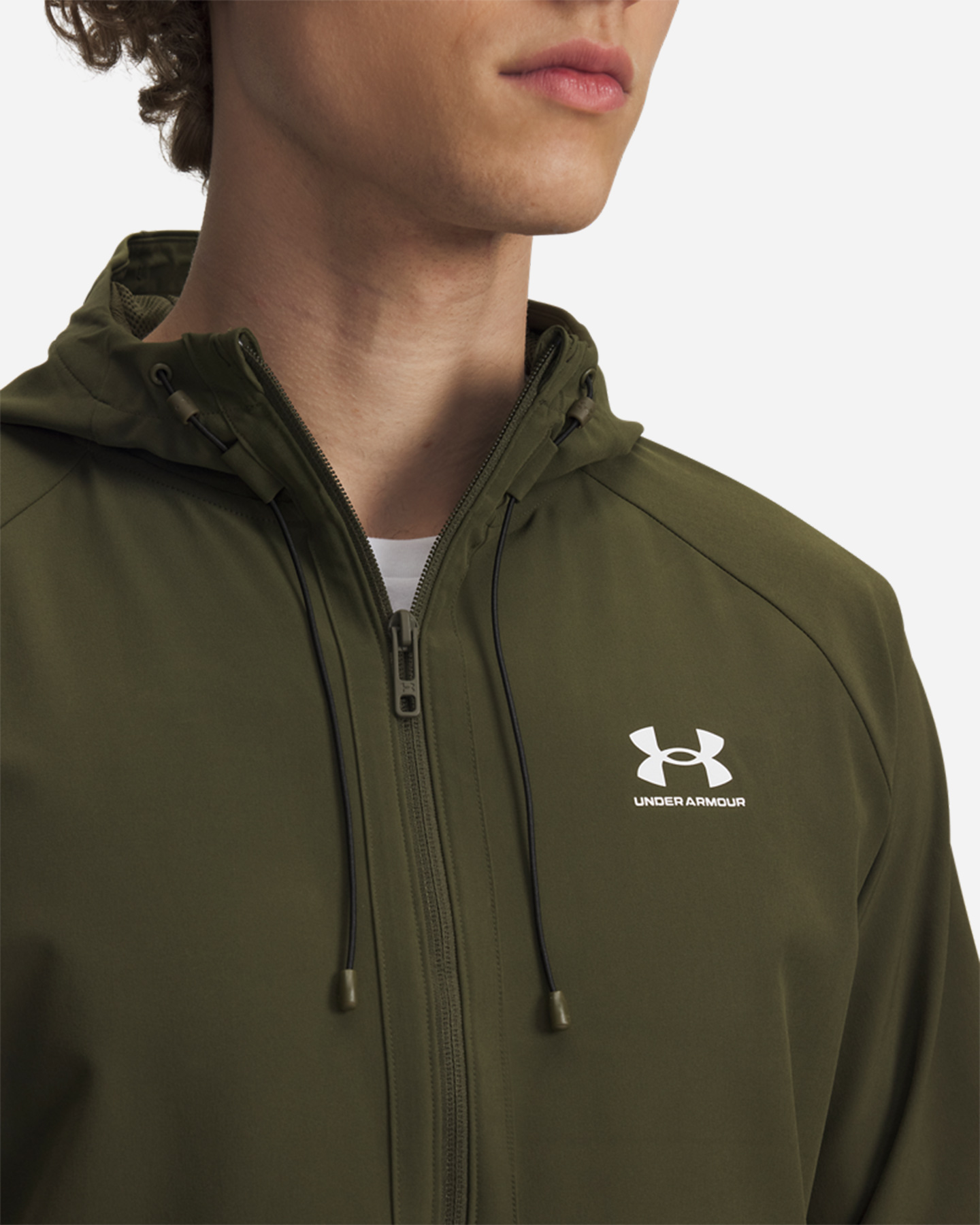 Felpa UNDER ARMOUR WINDSTOPPER M - Verde - 2 | Cisalfa Sport