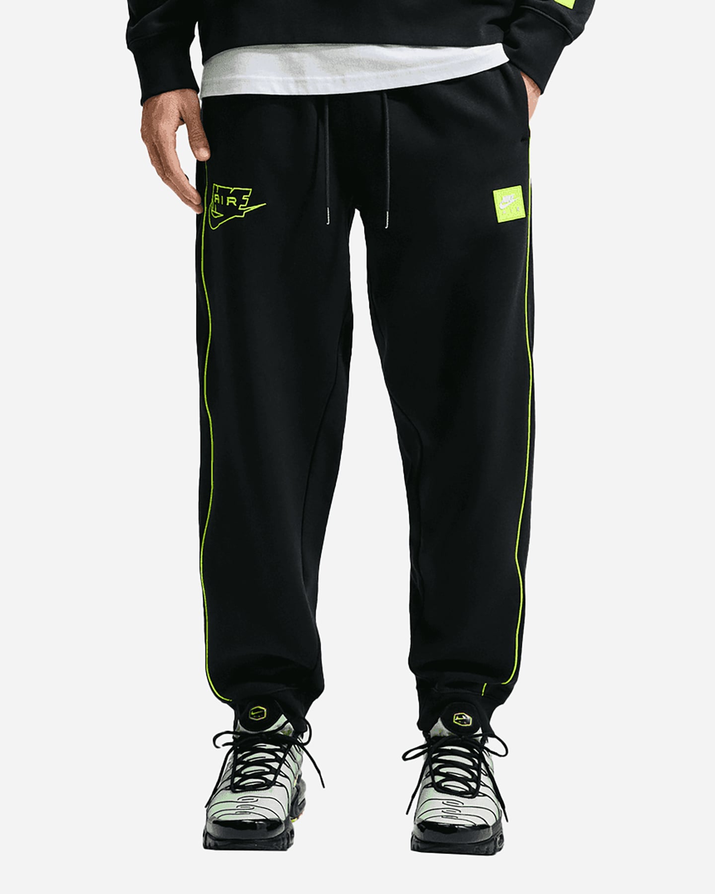 Air Small Logo M - Pantalone - Uomo - Nero