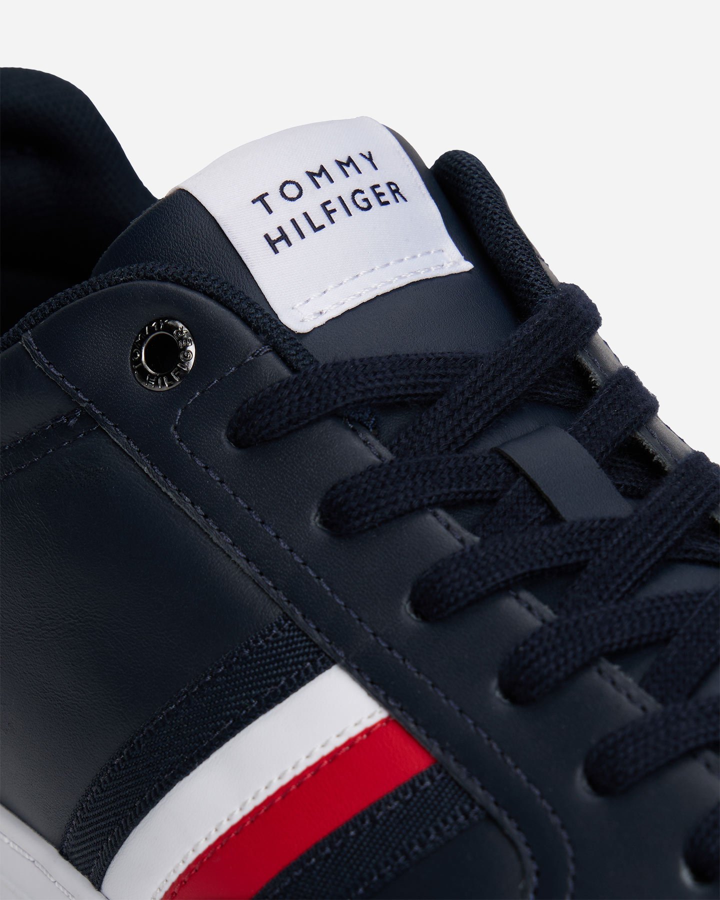 Scarpe sneakers TOMMY HILFIGER ICON COURT STRIPES M - Blu - 4 | Cisalfa Sport