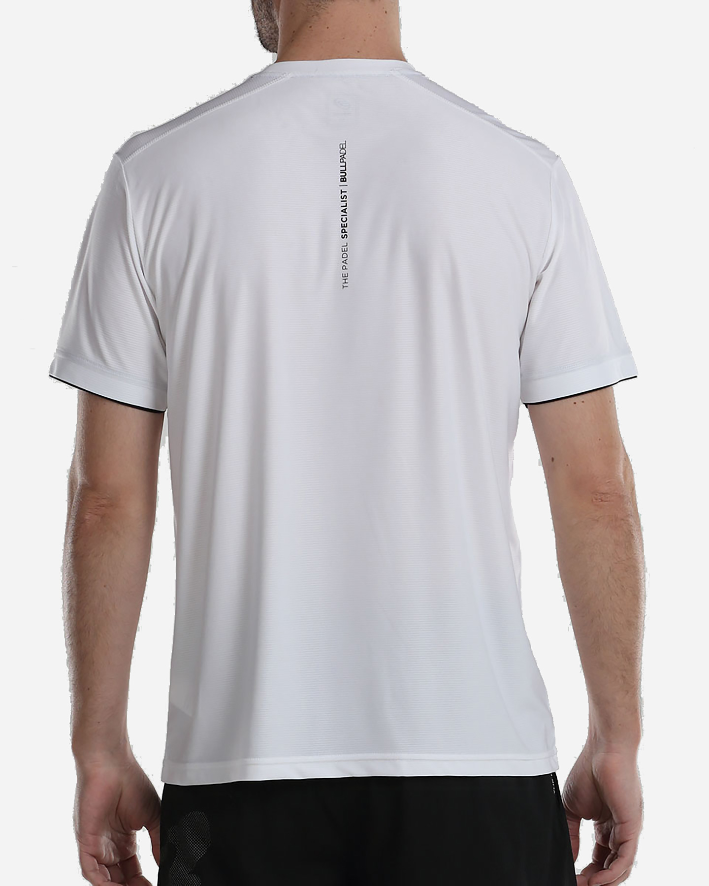 T-shirt tennis BULLPADEL YAPAR M - Bianco - 3 | Cisalfa Sport