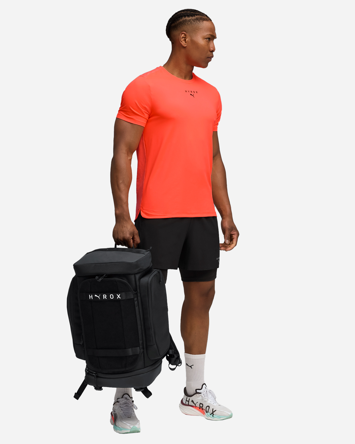 T-shirt training PUMA HYROX CLOUDSPUN THERMOADAPT M - Rosso - 4 | Cisalfa Sport