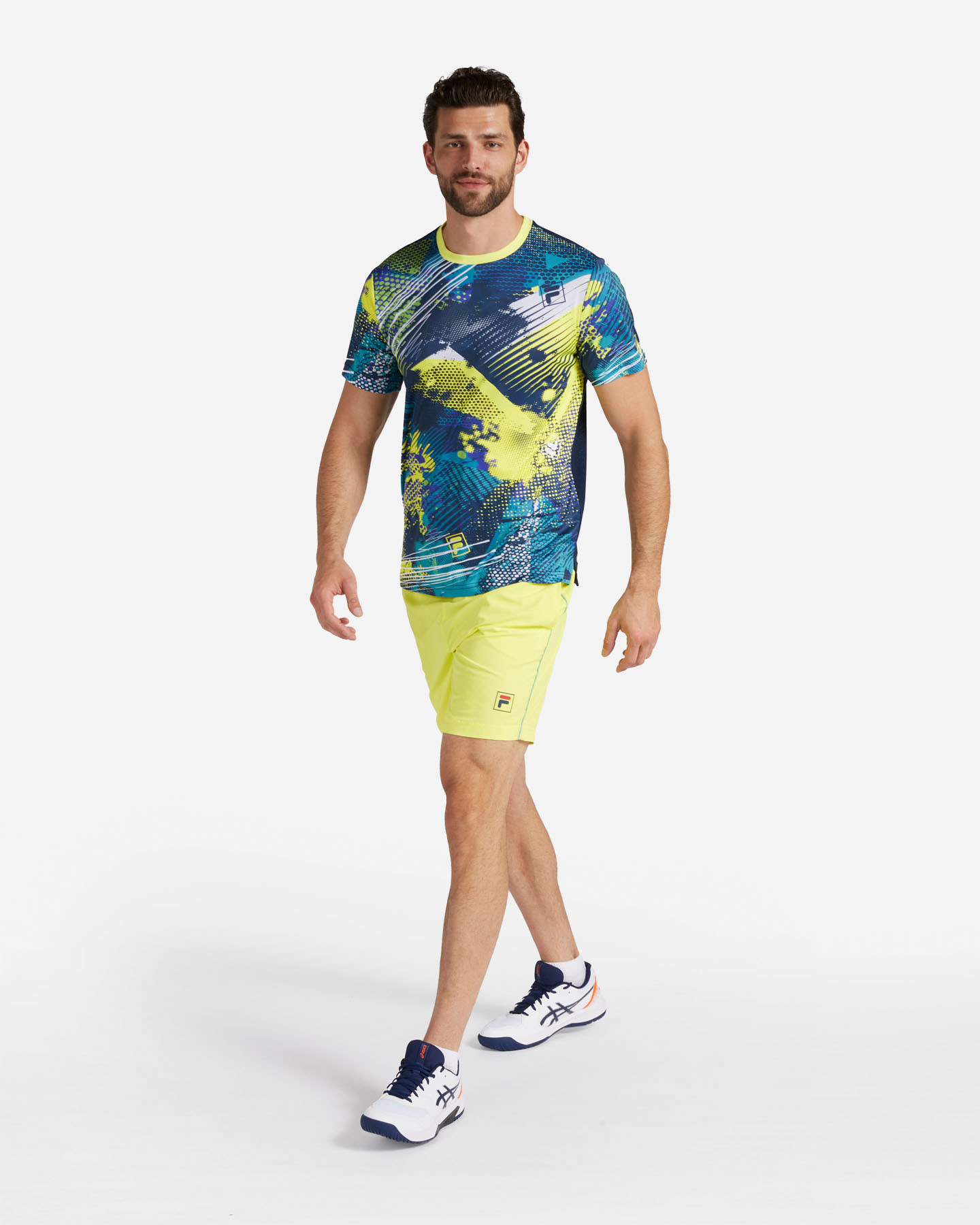 T-shirt tennis FILA PADEL MATCH M - Blu - 3 | Cisalfa Sport