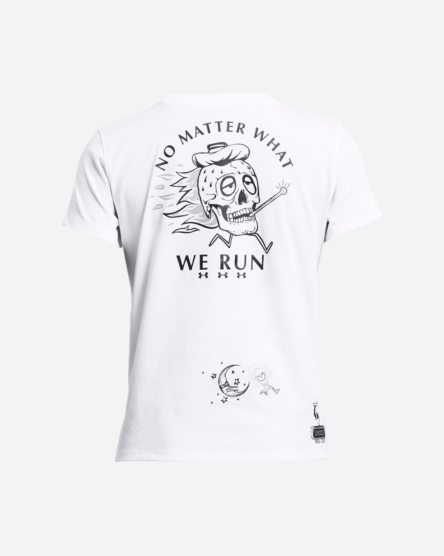 T-shirt running UNDER ARMOUR WE RUN W - Bianco - 1 | Cisalfa Sport