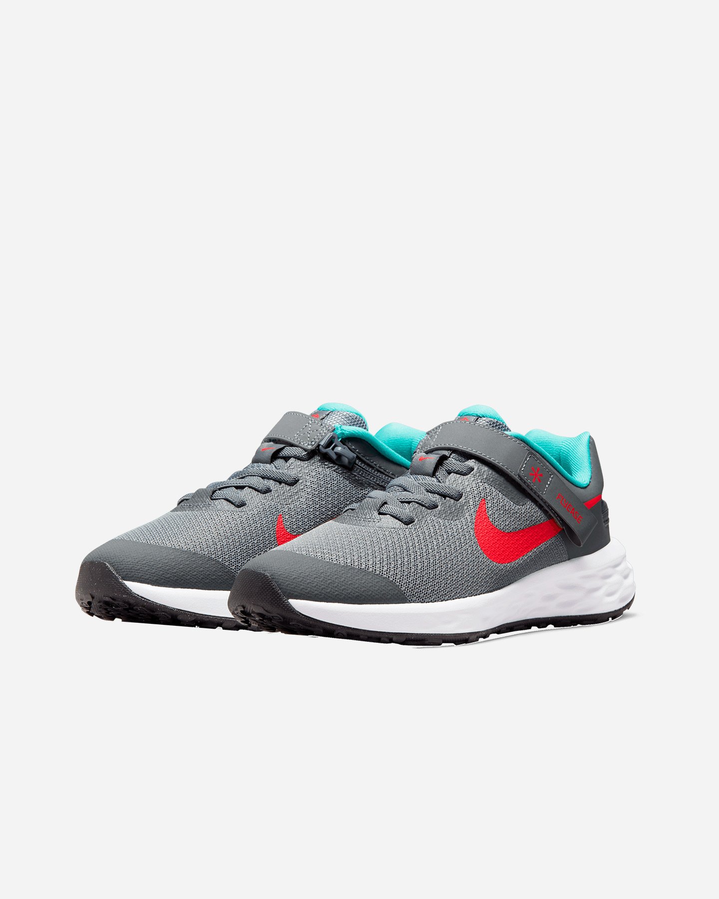 Scarpe sneakers NIKE REVOLUTION 6 FLYEASE GS JR - Grigio - 1 | Cisalfa Sport
