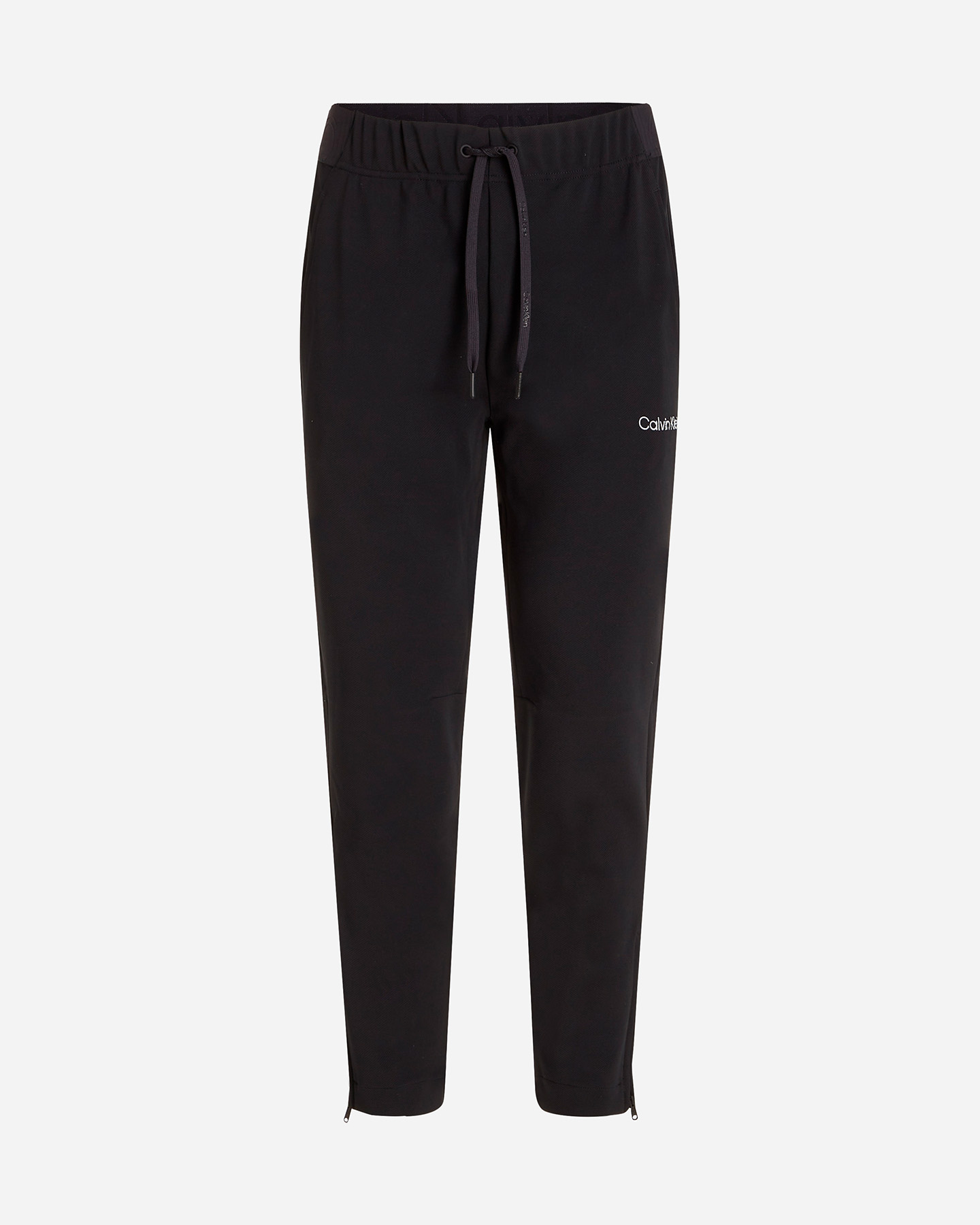 Pantalone CALVIN KLEIN SPORT EFFECT KNIT LOGO M - Nero - 0 | Cisalfa Sport