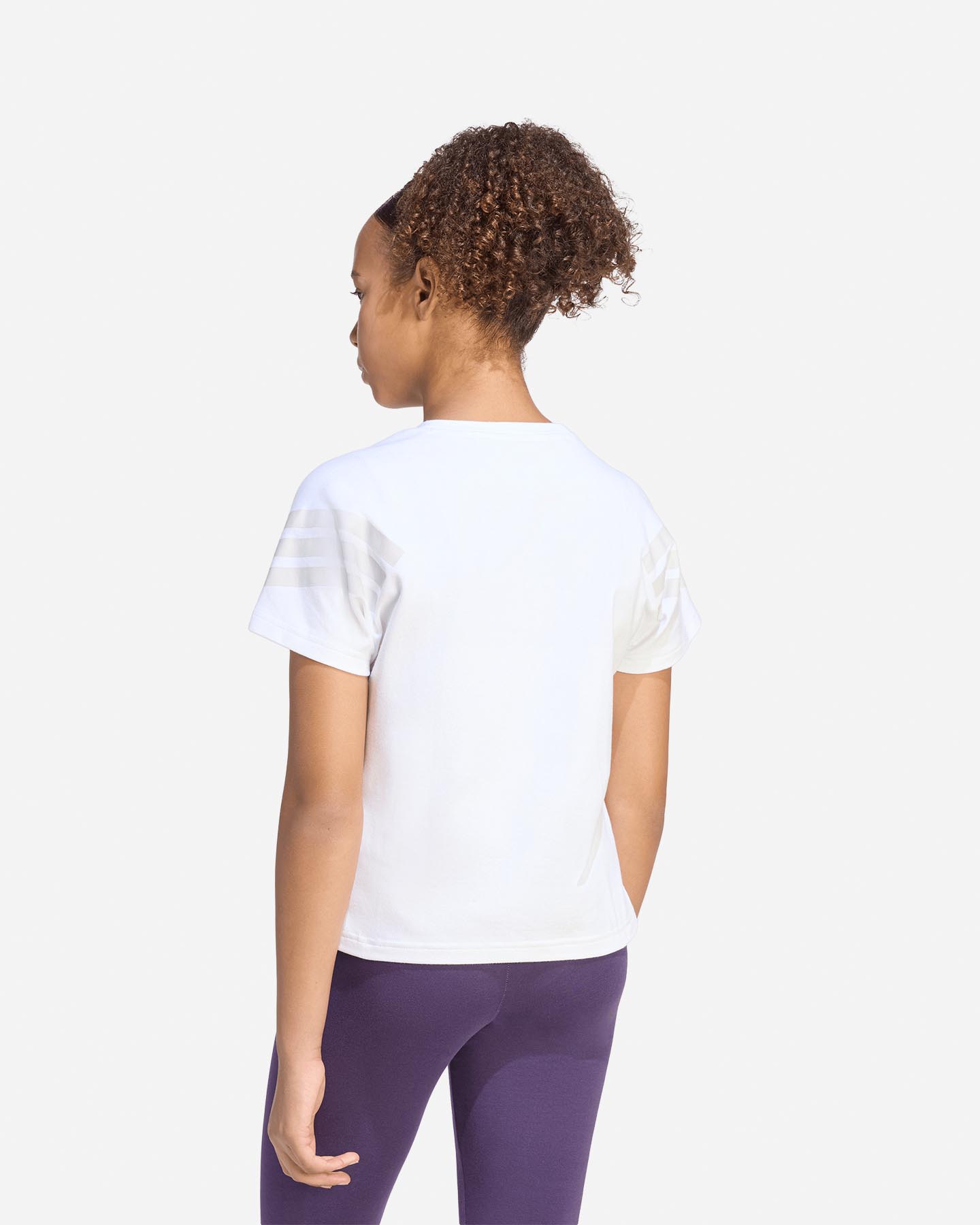 T-shirt ADIDAS FUTURE ICONS 3STRIPES JR - Bianco - 2 | Cisalfa Sport