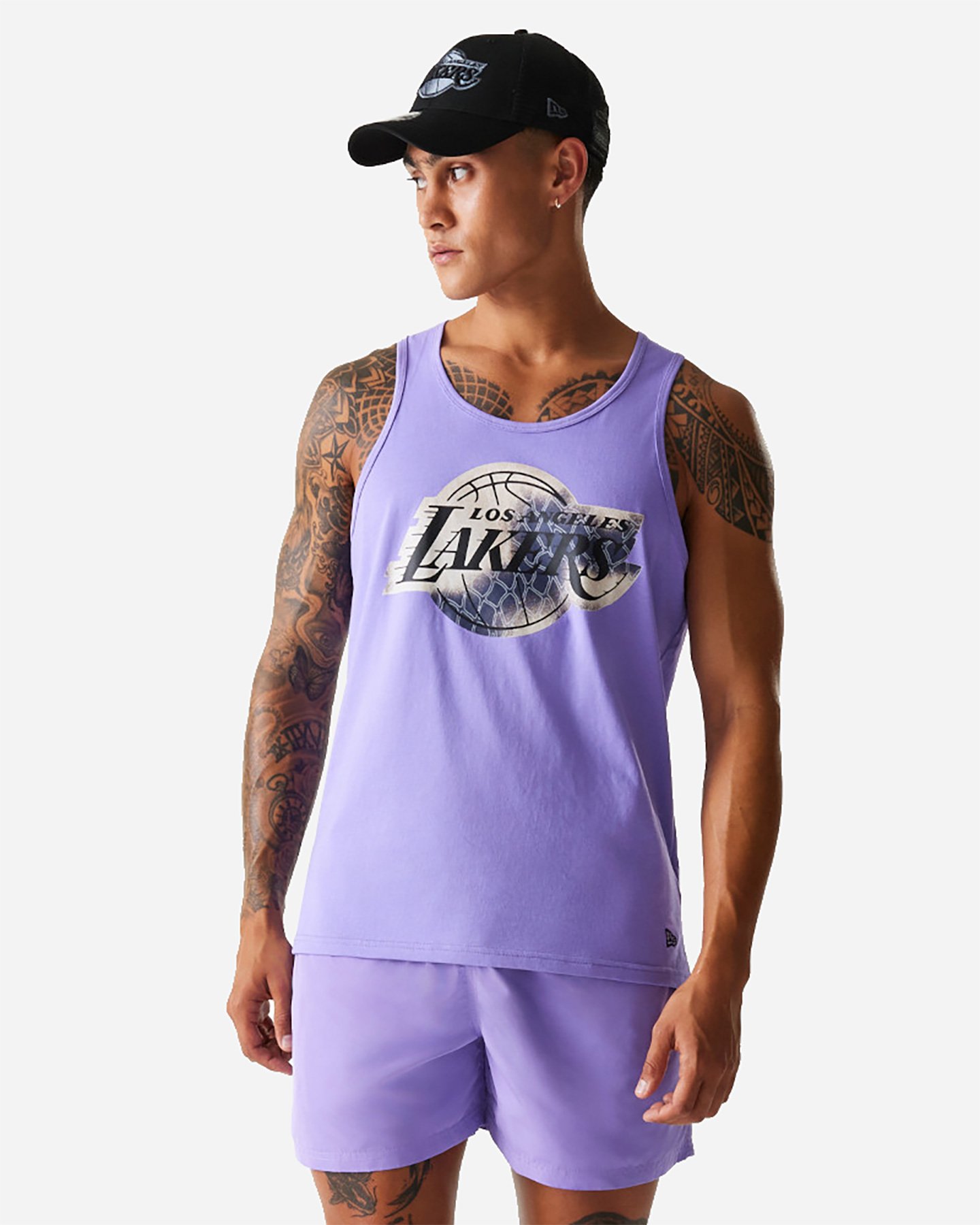 Canotta basket NEW ERA INFILL LAKERS M - Viola - 0 | Cisalfa Sport
