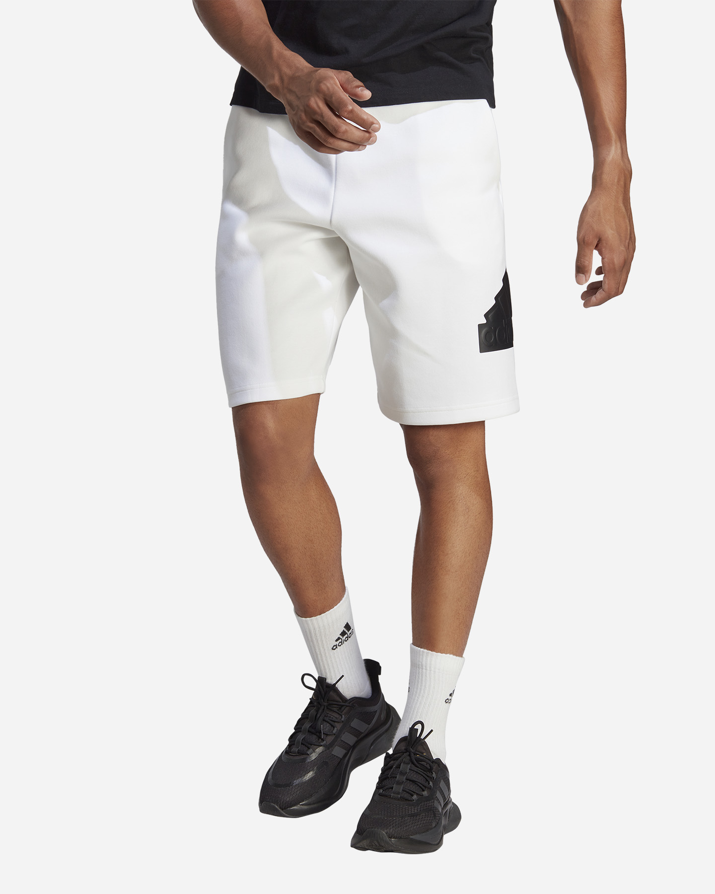 Pantaloncini ADIDAS BADGE OF SPORT BIG LOGO M - Bianco - 1 | Cisalfa Sport