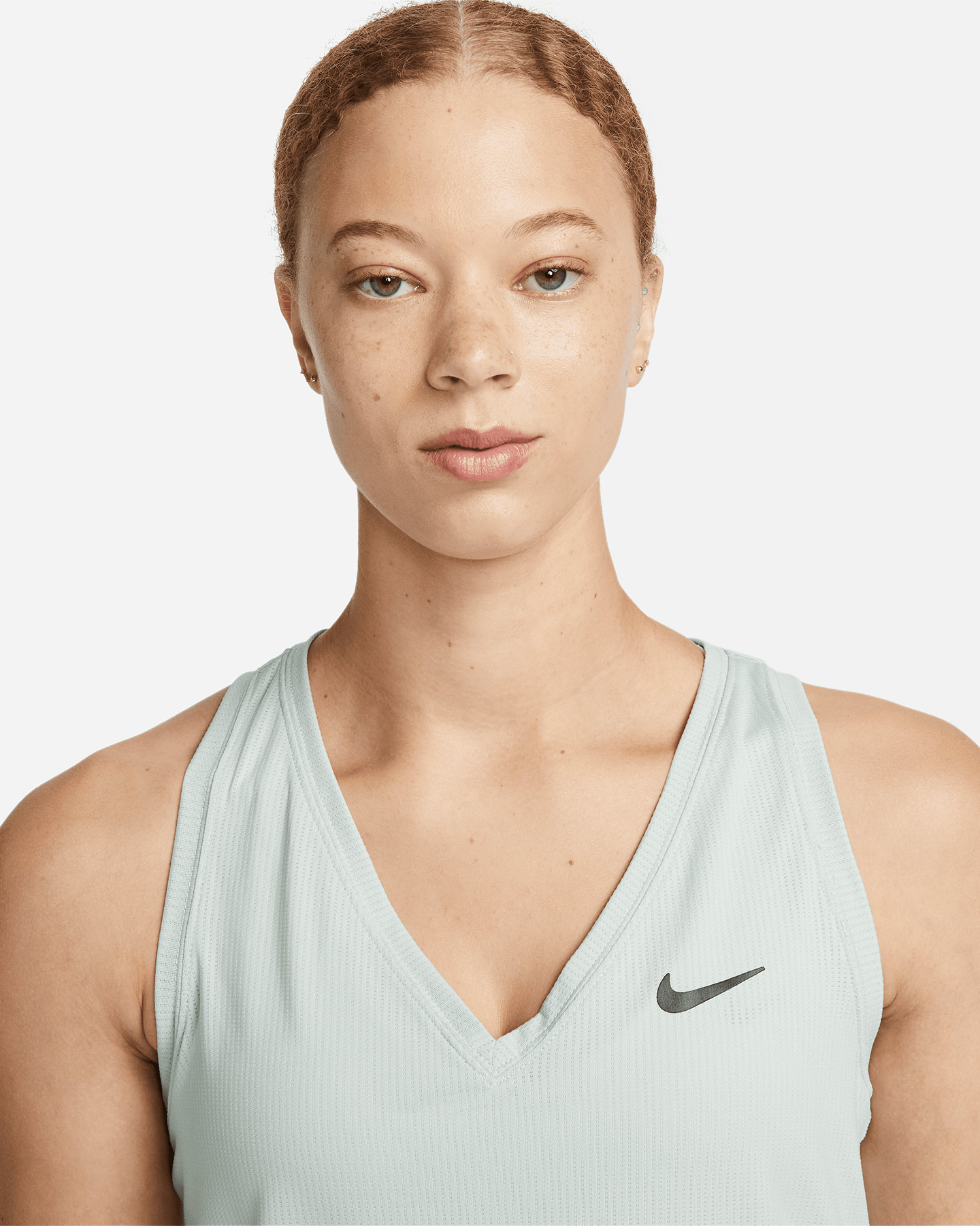 T-shirt tennis NIKE DRI FIT COURT VICTORY W - Grigio - 3 | Cisalfa Sport