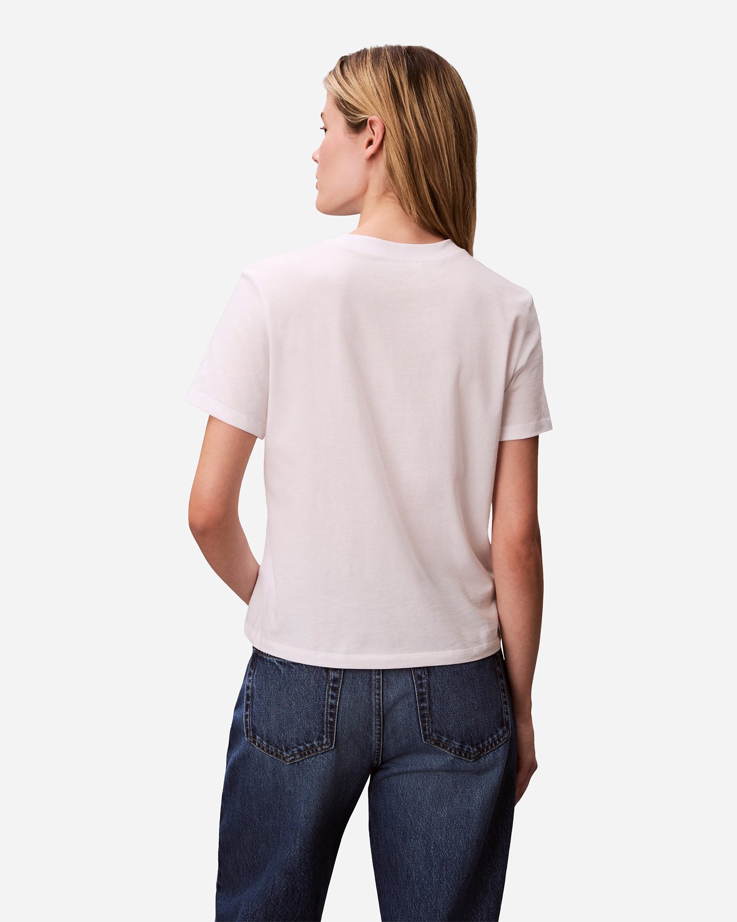 T-shirt CALVIN KLEIN JEANS MULTI LOGO W - Bianco - 3 | Cisalfa Sport