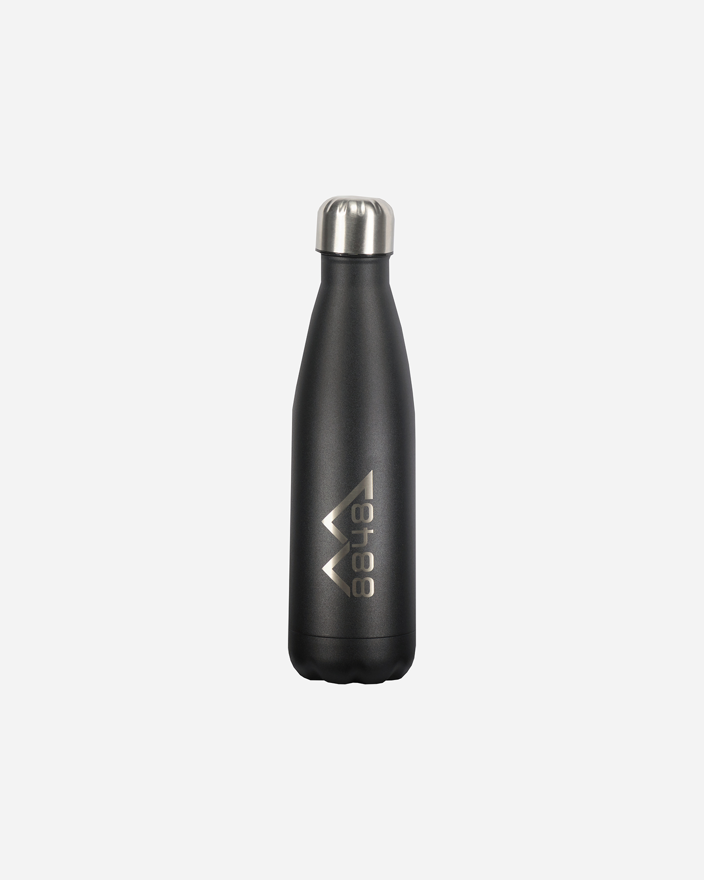 Borraccia 8848 STEEL DOUBLE INOX 0,5L  - Nero - 0 | Cisalfa Sport