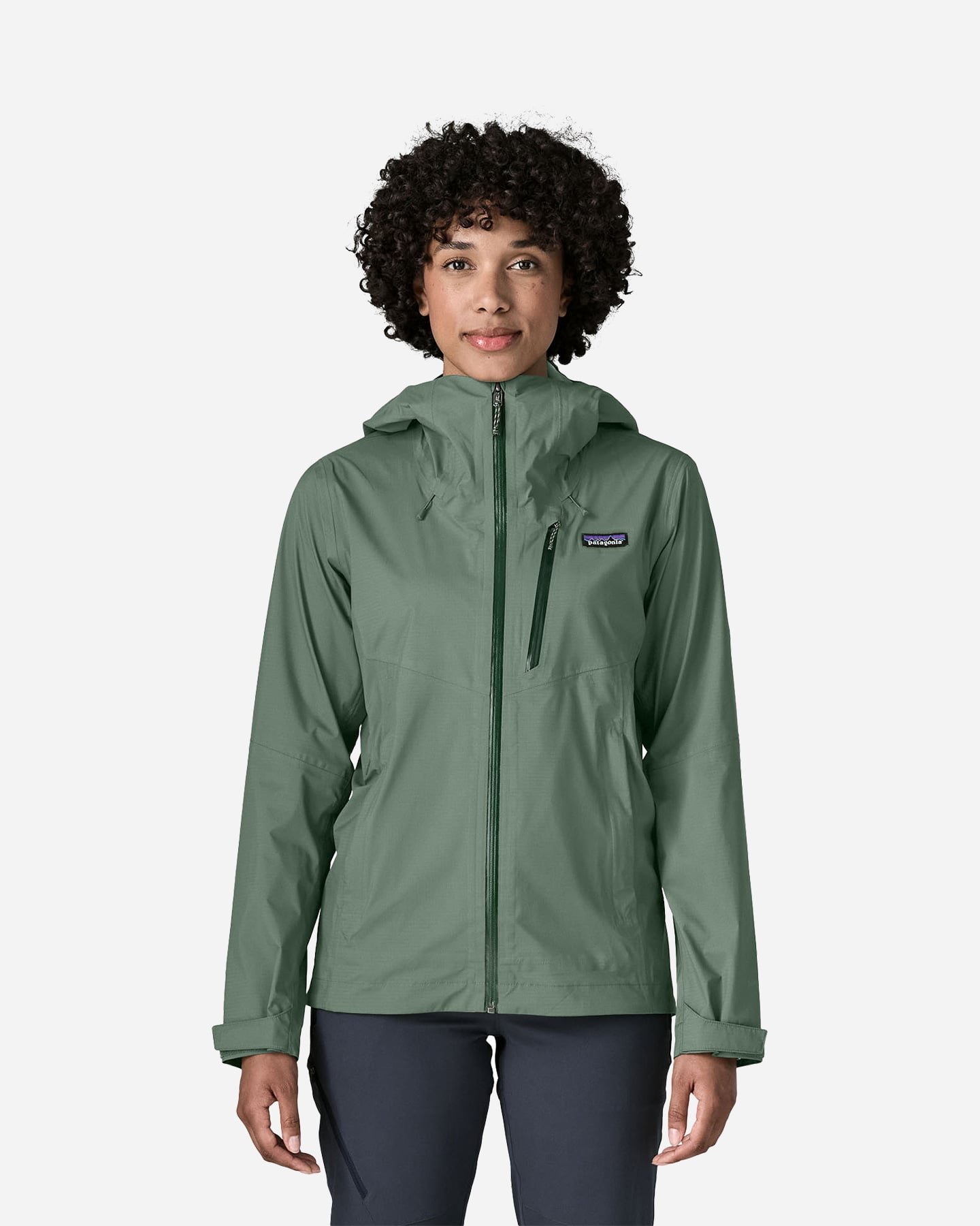 Giacca outdoor PATAGONIA GRANITE CREST RAIN W - Verde - 1 | Cisalfa Sport