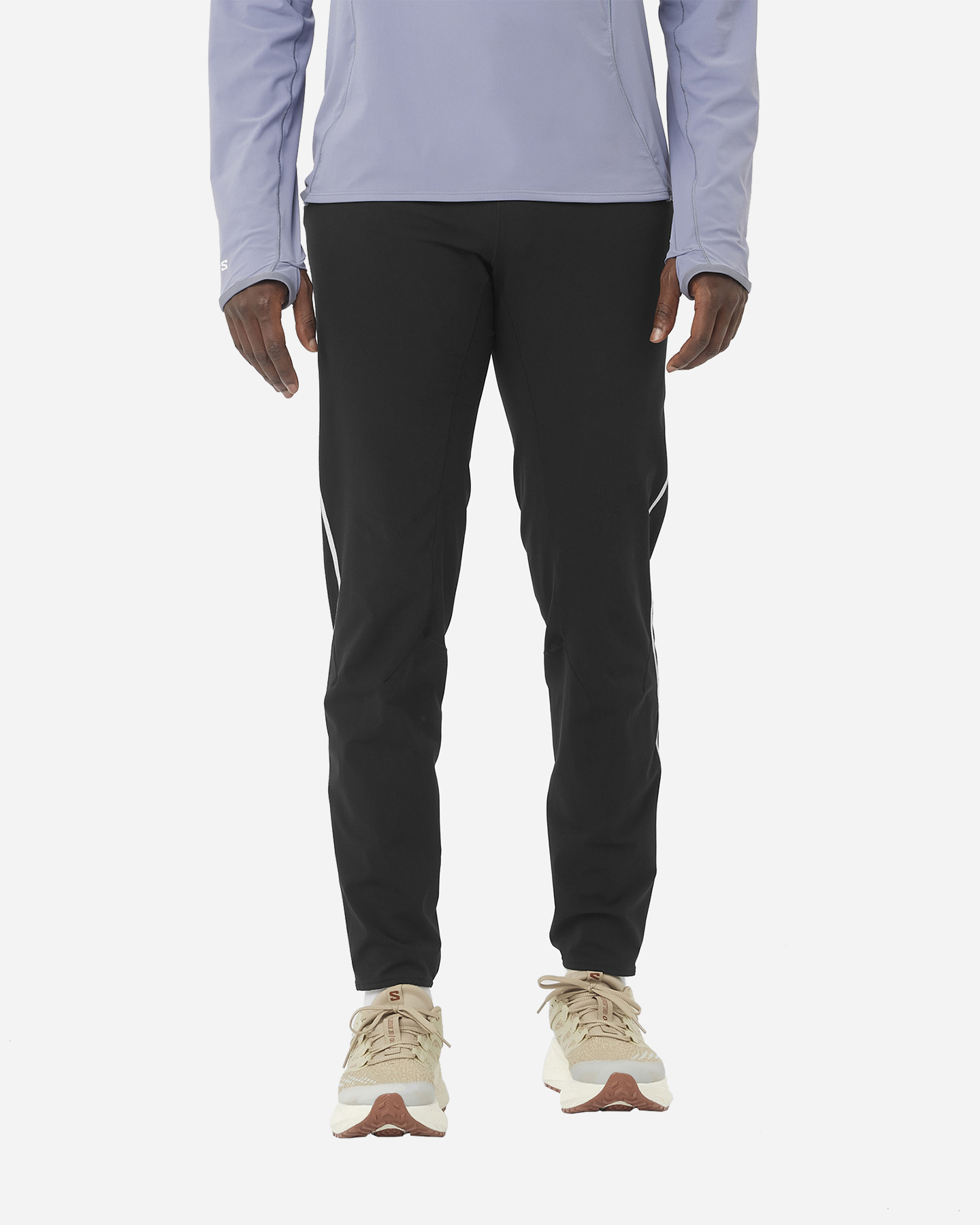 Fuseaux running SALOMON SENSE AERO STOW M - Nero - 2 | Cisalfa Sport