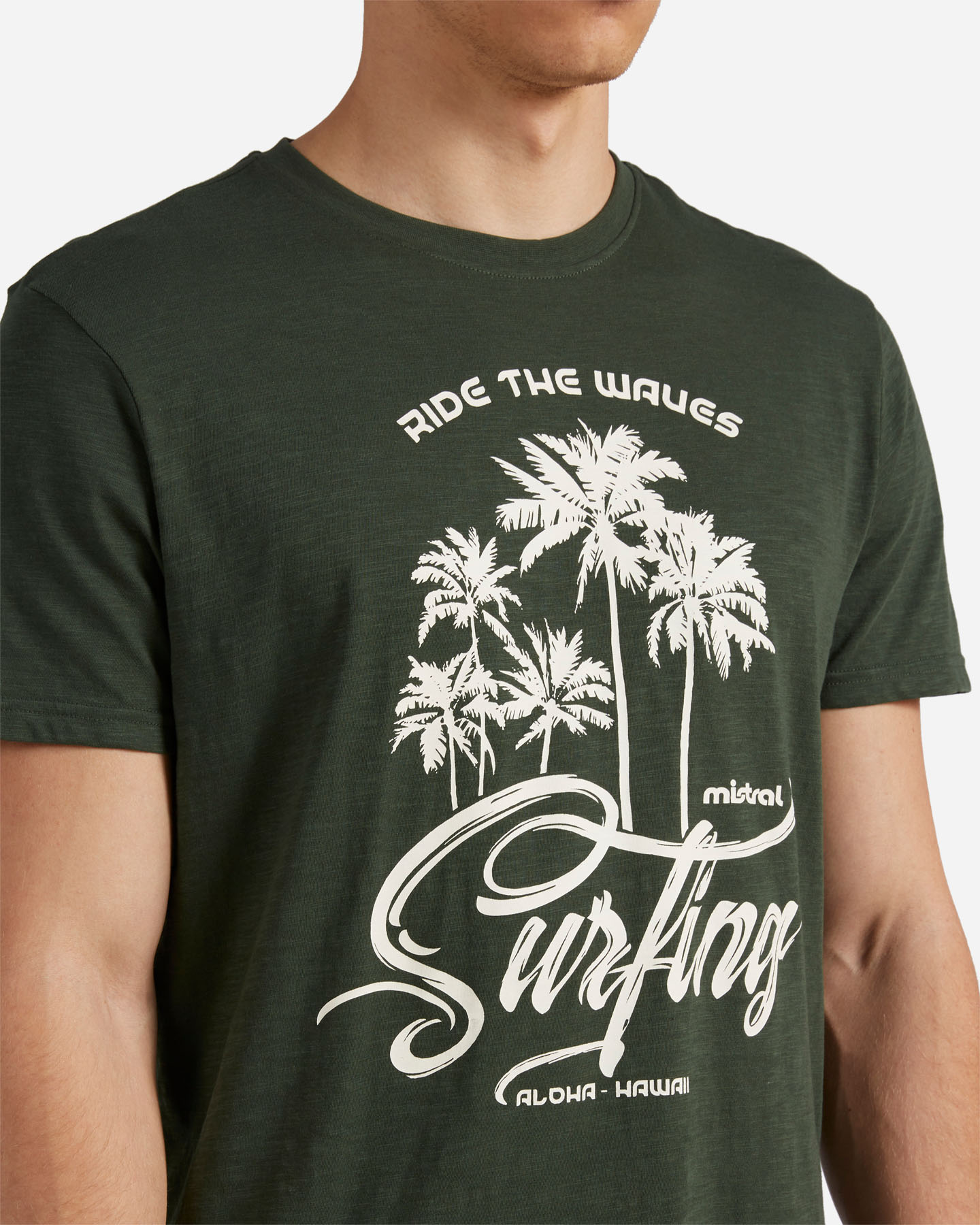 T-shirt MISTRAL WAVES M - Verde - 4 | Cisalfa Sport