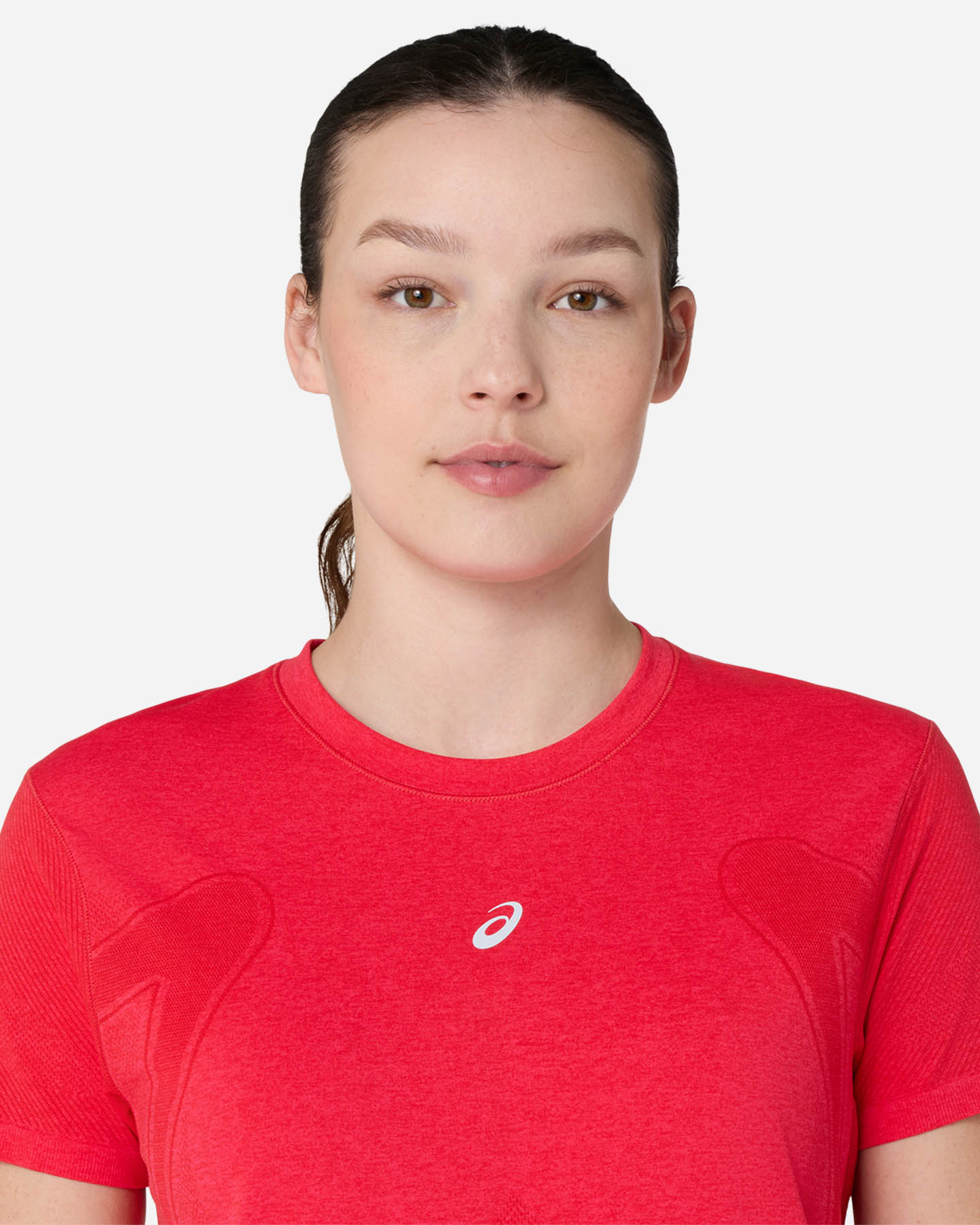 T-shirt running ASICS ROAD W - Rosso - 3 | Cisalfa Sport