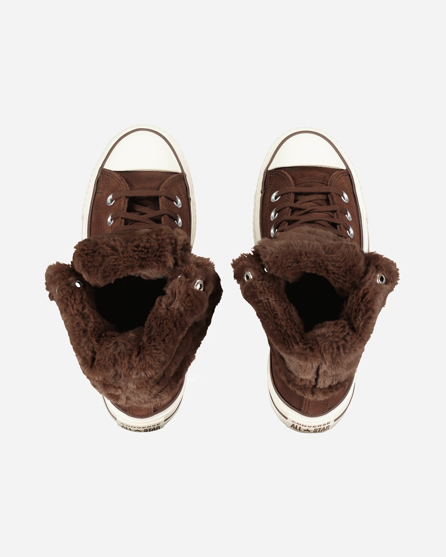 Scarpe sneakers CONVERSE CHUCK TAYLOR ALL STAR FOLD OVER LIFT X-HIGH W - Marrone - 4 | Cisalfa Sport