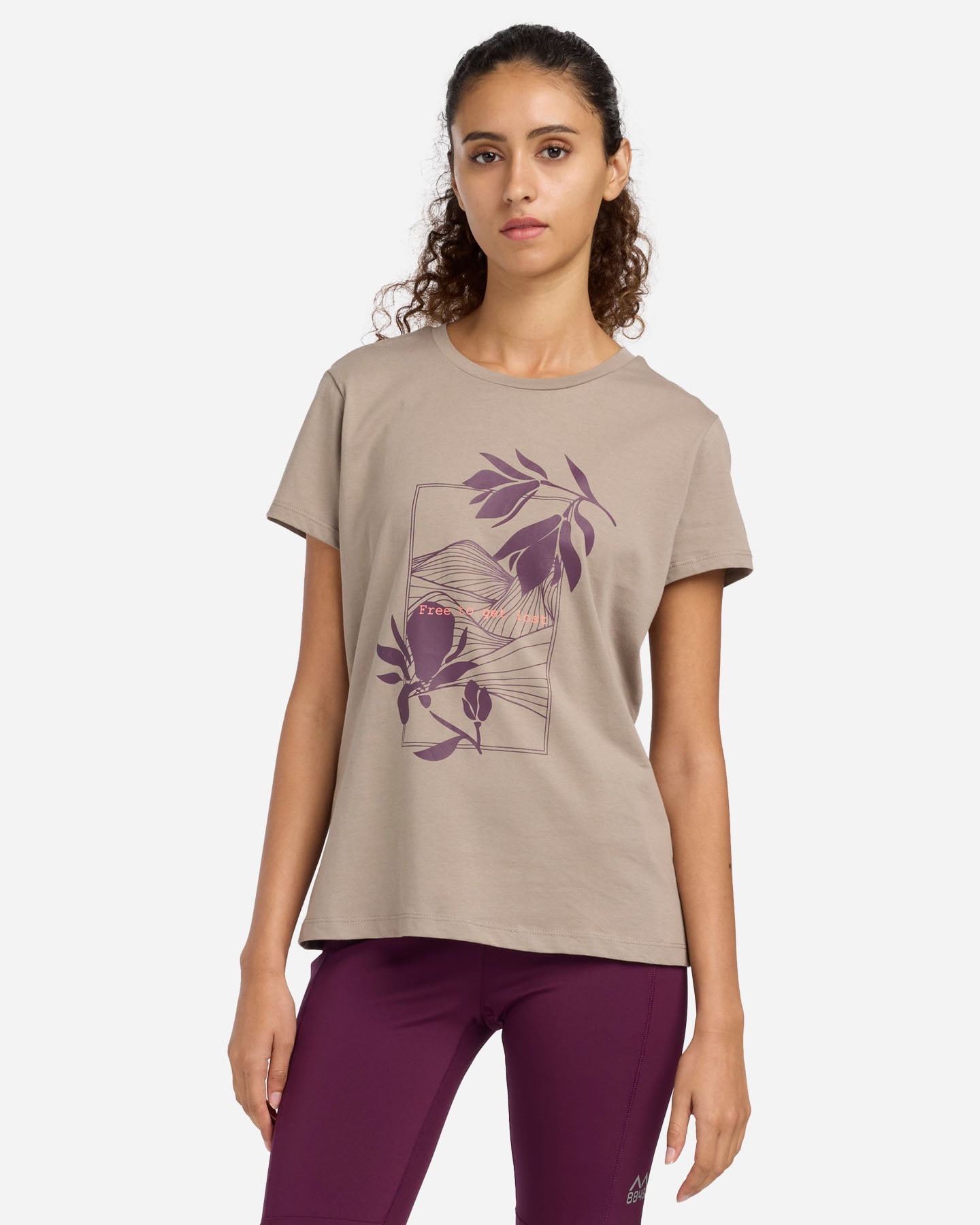 T-shirt 8848 ESSENTIAL W - Beige - 1 | Cisalfa Sport