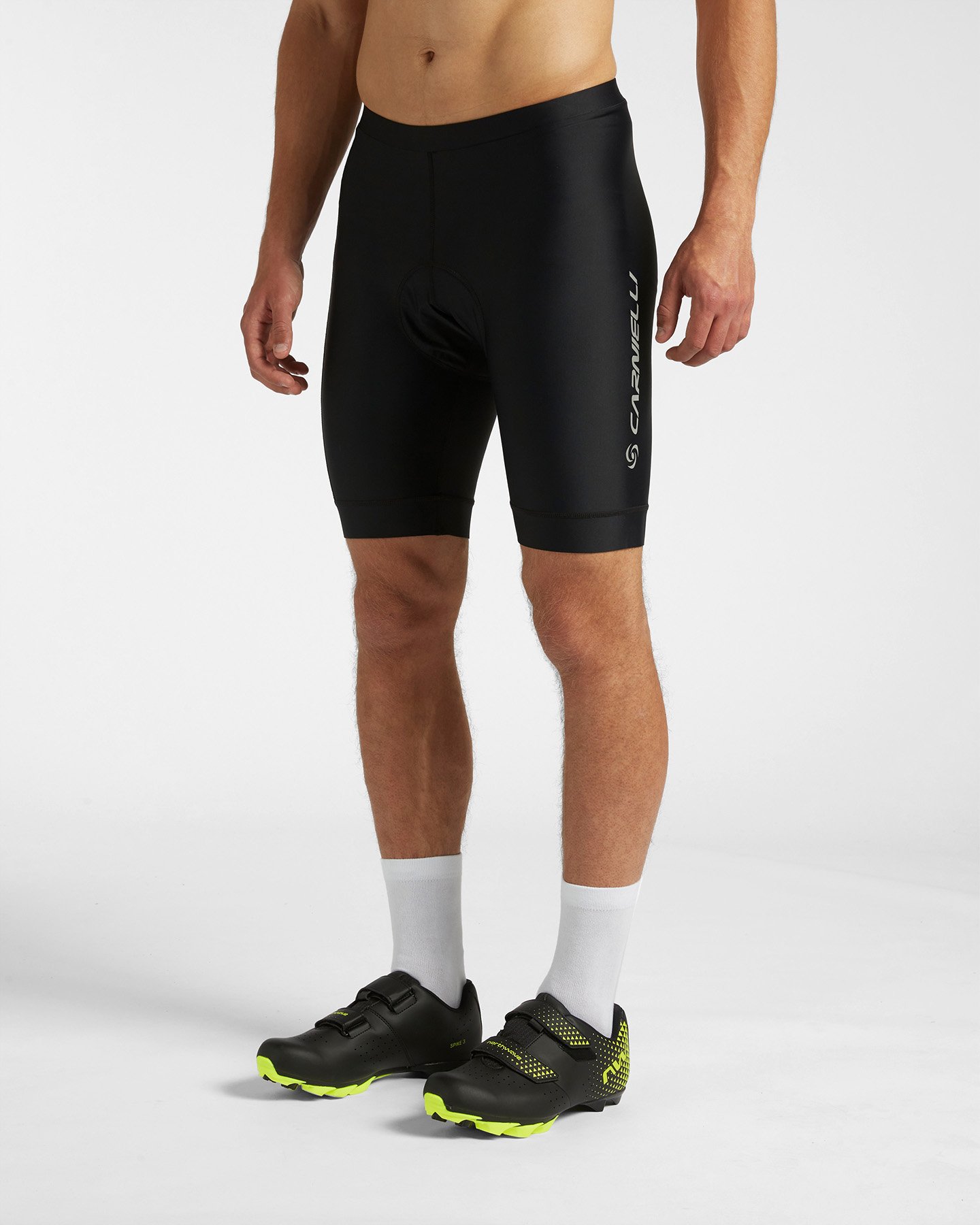 Short ciclismo CARNIELLI TECH ALL OVER PRINTED M - Nero - 2 | Cisalfa Sport