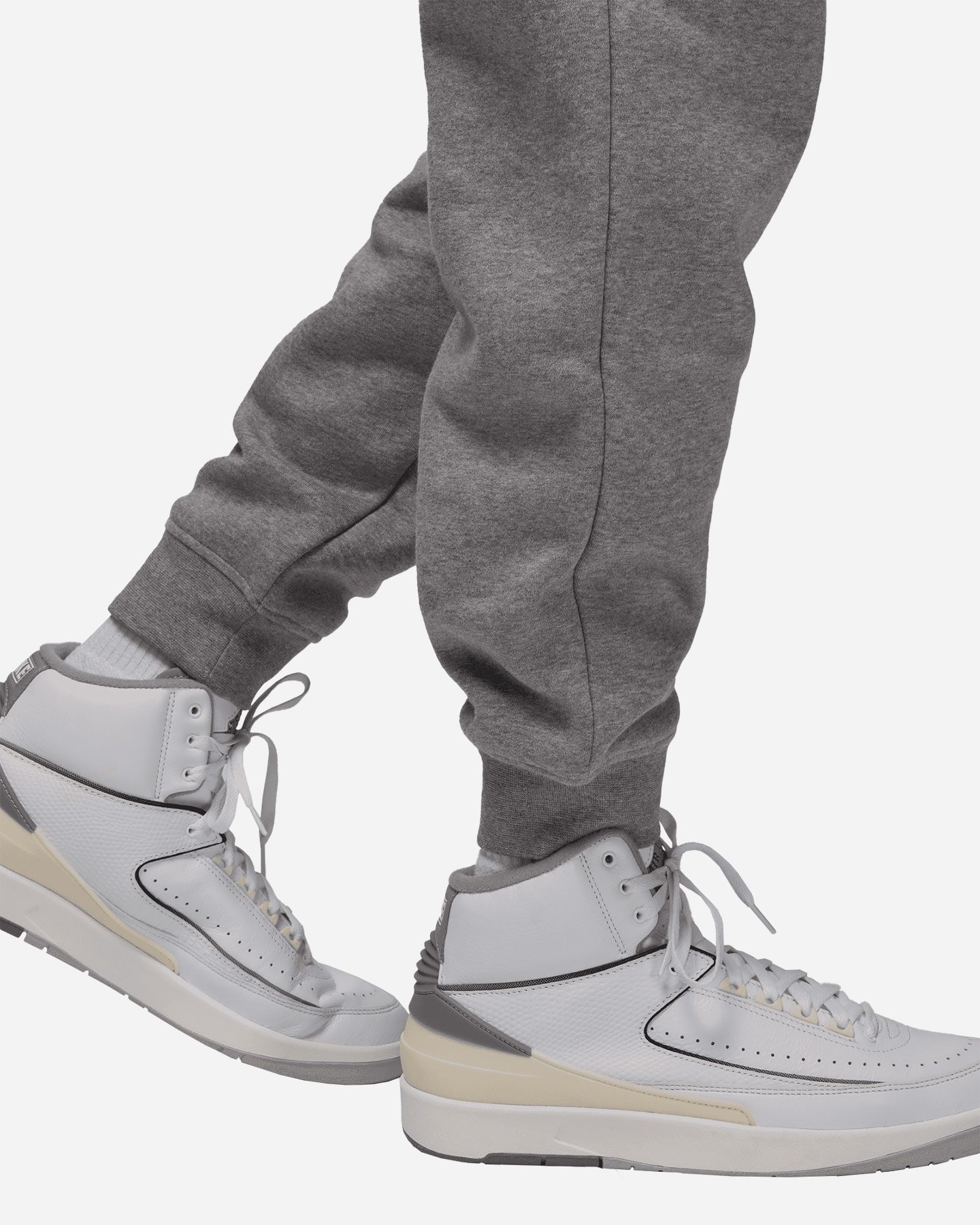 Pantalone NIKE FLC BROOKLYN JORDAN M - Grigio - 5 | Cisalfa Sport