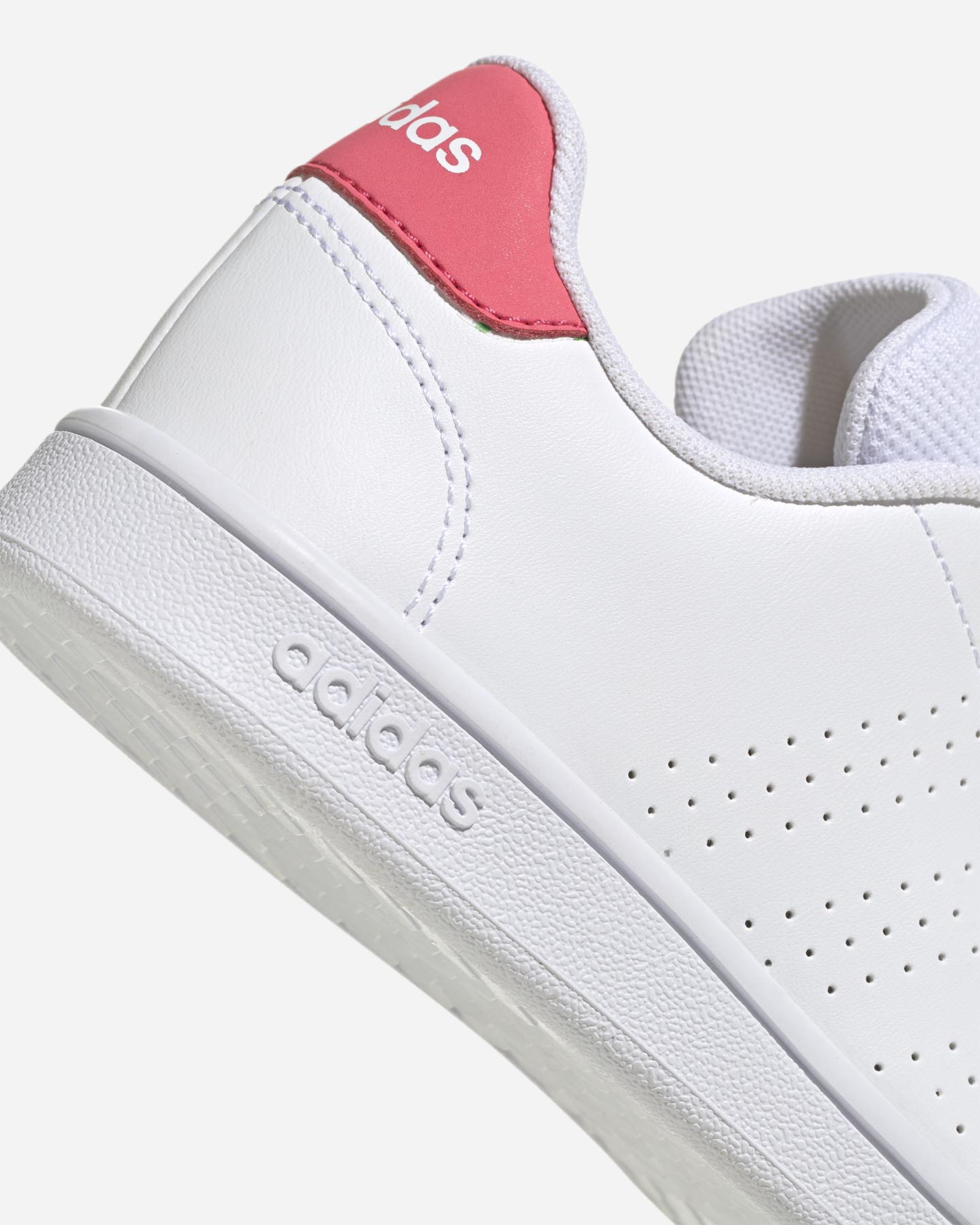 Scarpe sneakers ADIDAS ADVANTAGE COURT GS JR - Bianco - 4 | Cisalfa Sport