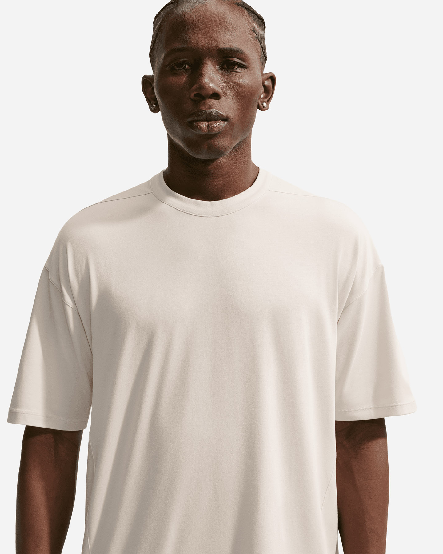 T-shirt NIKE DRI FIT 24/7 M - Beige - 3 | Cisalfa Sport