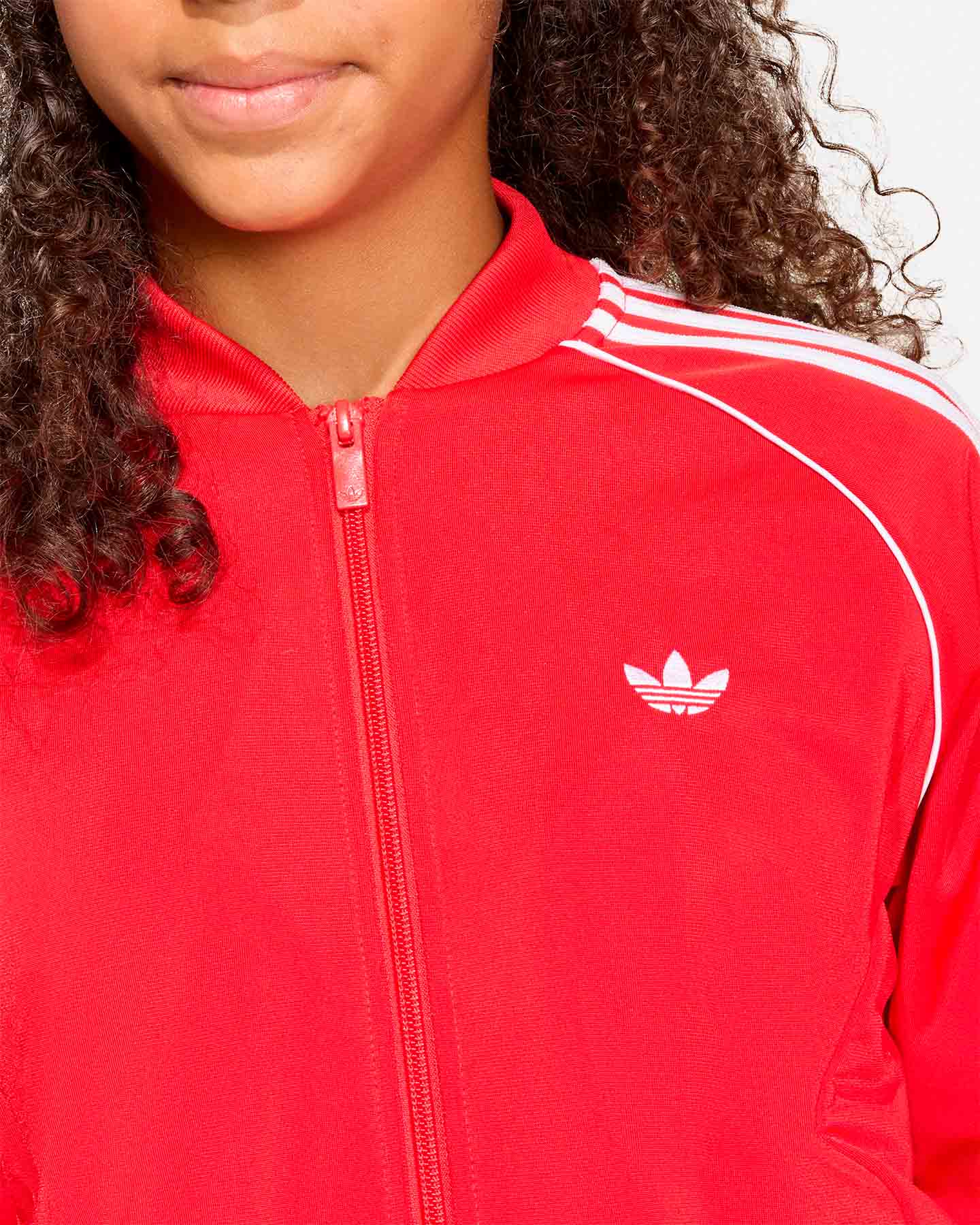 Felpa ADIDAS ICON JR - Rosso - 4 | Cisalfa Sport