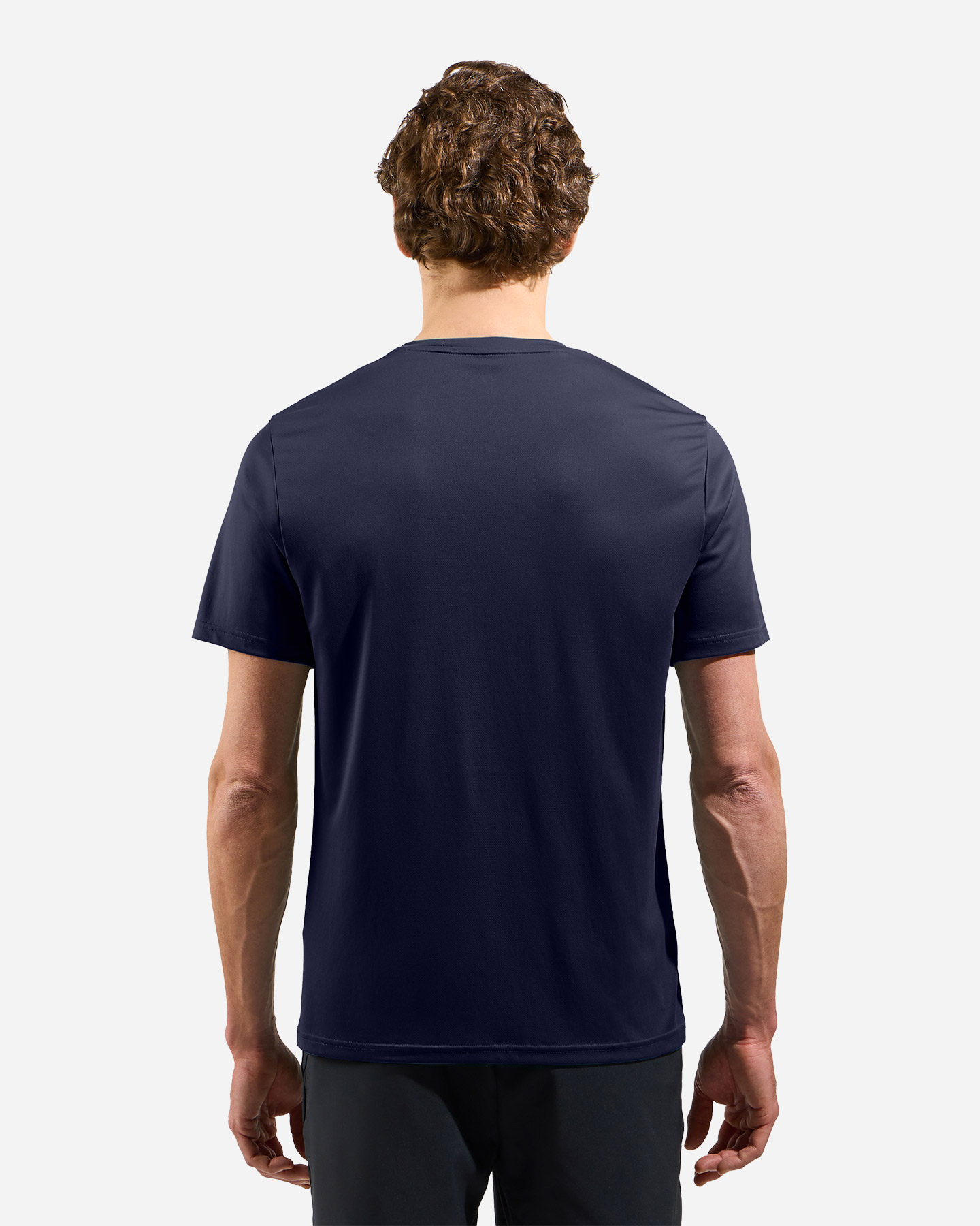 T-shirt ODLO ESSENTIAL FLYER M - Blu Navy - 3 | Cisalfa Sport