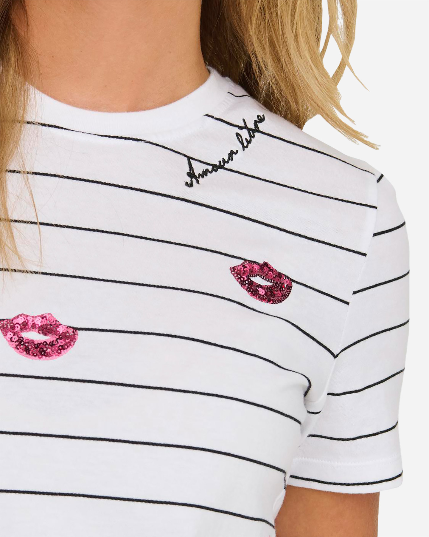 T-shirt ONLY KITA SMACK W - Bianco - 5 | Cisalfa Sport